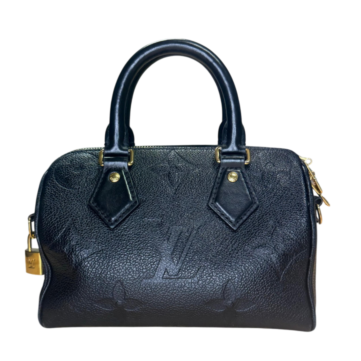 Louis Vuitton Speedy Bandouliére 20 Monogram Empreinte Leather