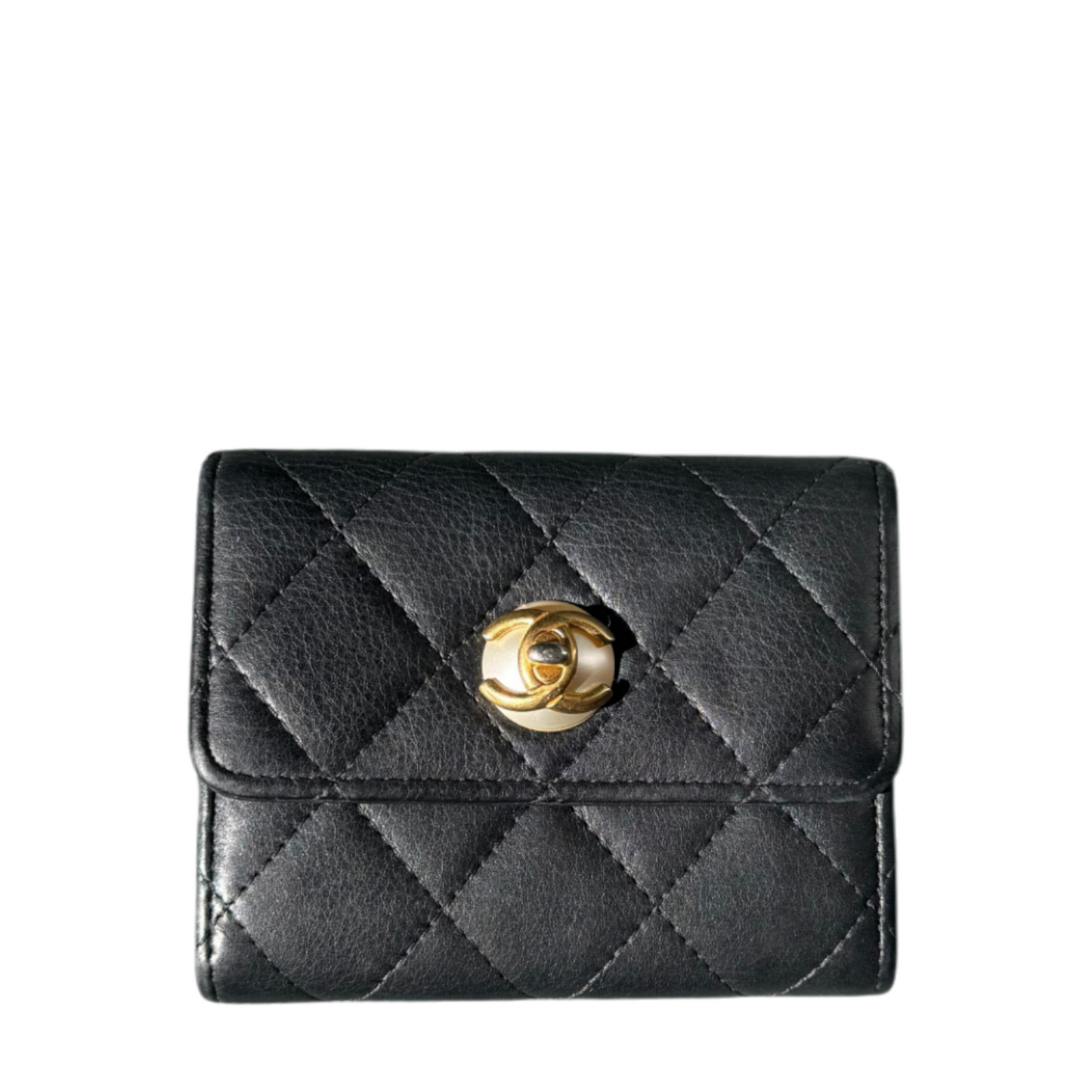 Chanel Matelasse trifold Wallet