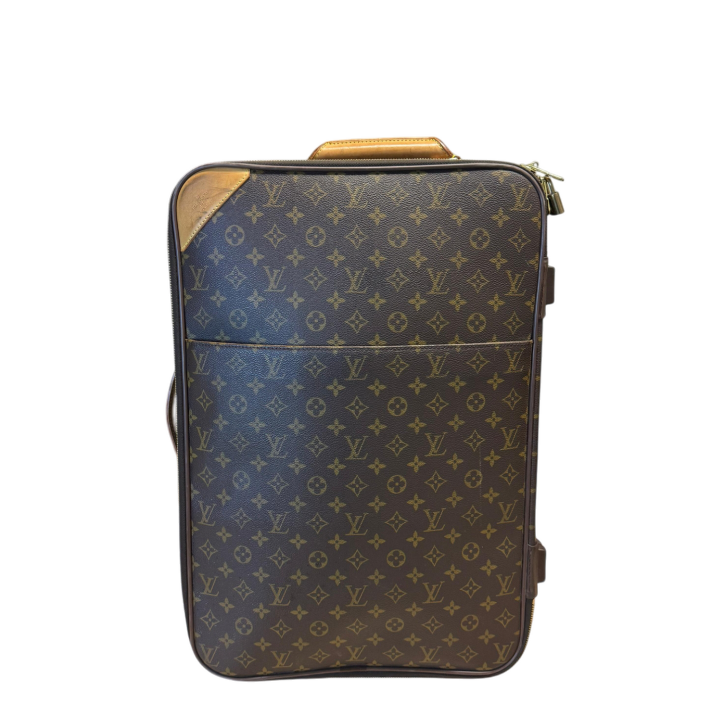 Louis Vuitton Pegase 55 Monogram canvas travel bag