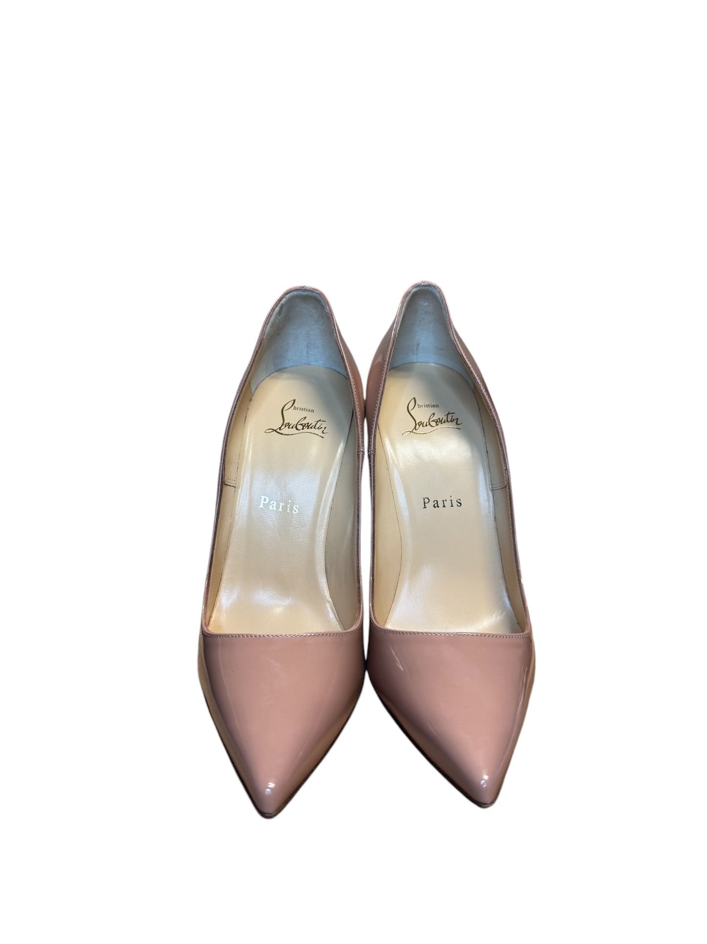 Christian Louboutin So Kate 120mm Patent Nude