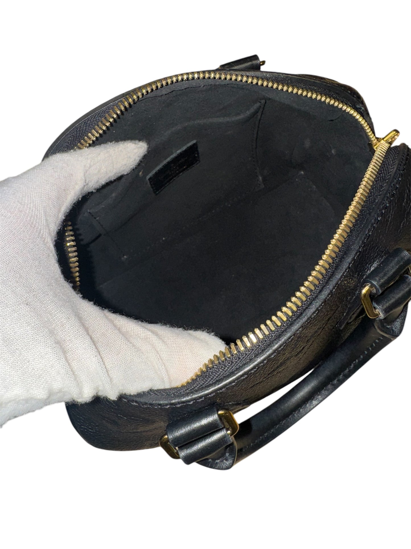 Louis Vuitton Speedy Bandouliére 20 Monogram Empreinte Leather