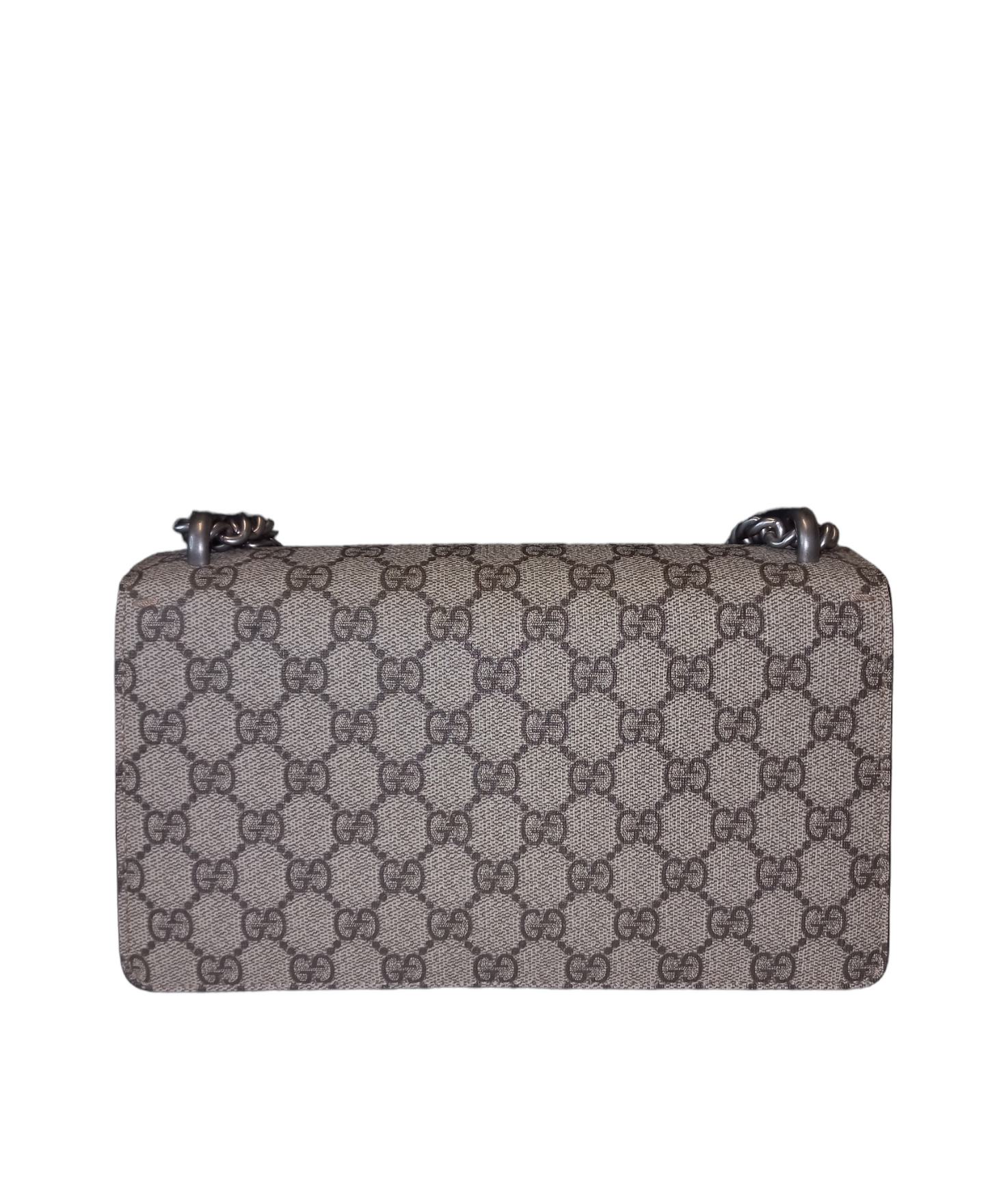 Gucci Supreme Small Dionysus GG Shoulder Bag Black
