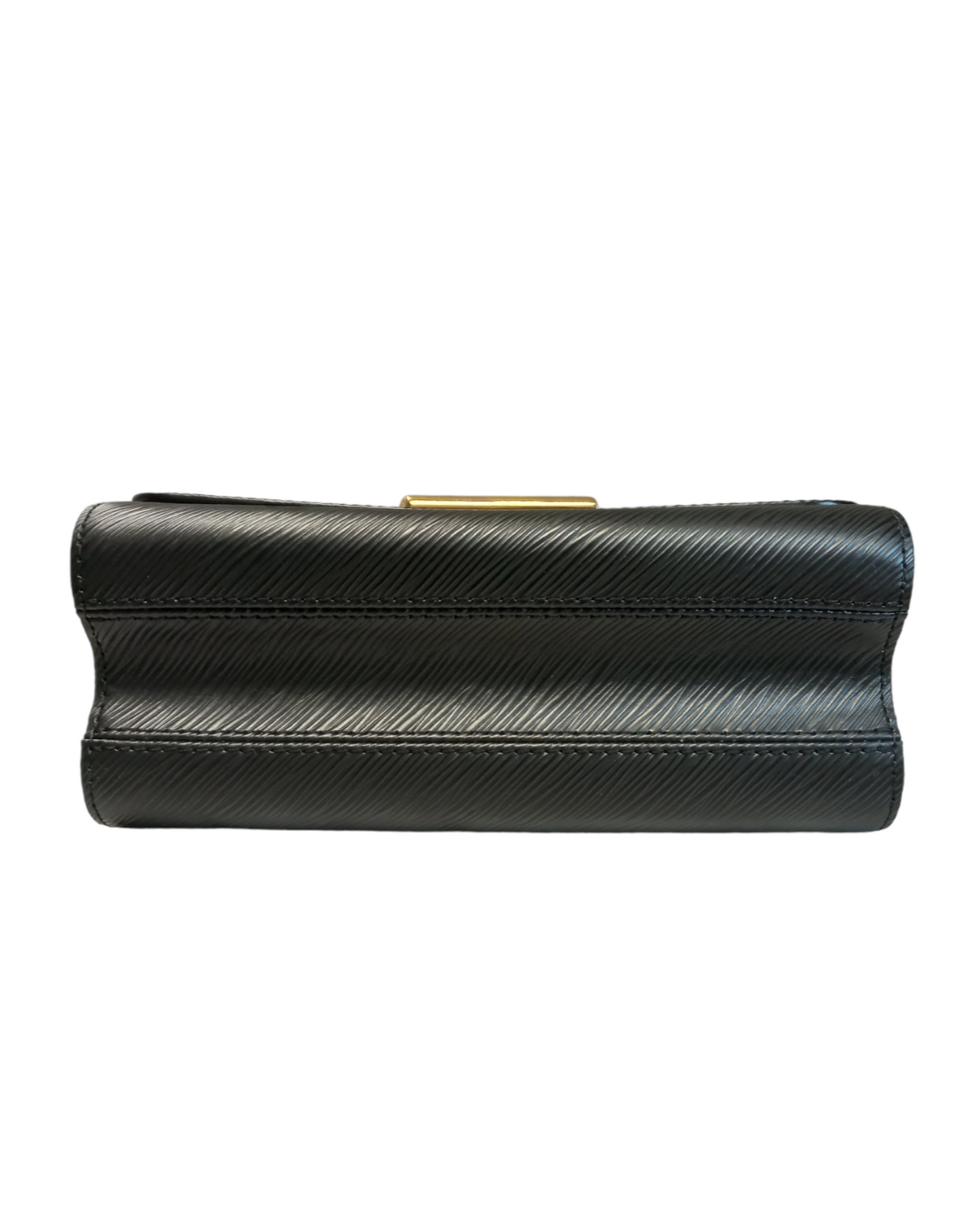 Louis Vuitton Twist MM Bag Black & Gold