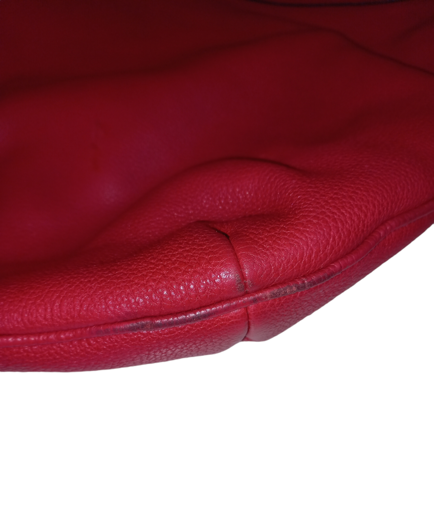 Gucci Leather Crossbody Bag NWOT Red