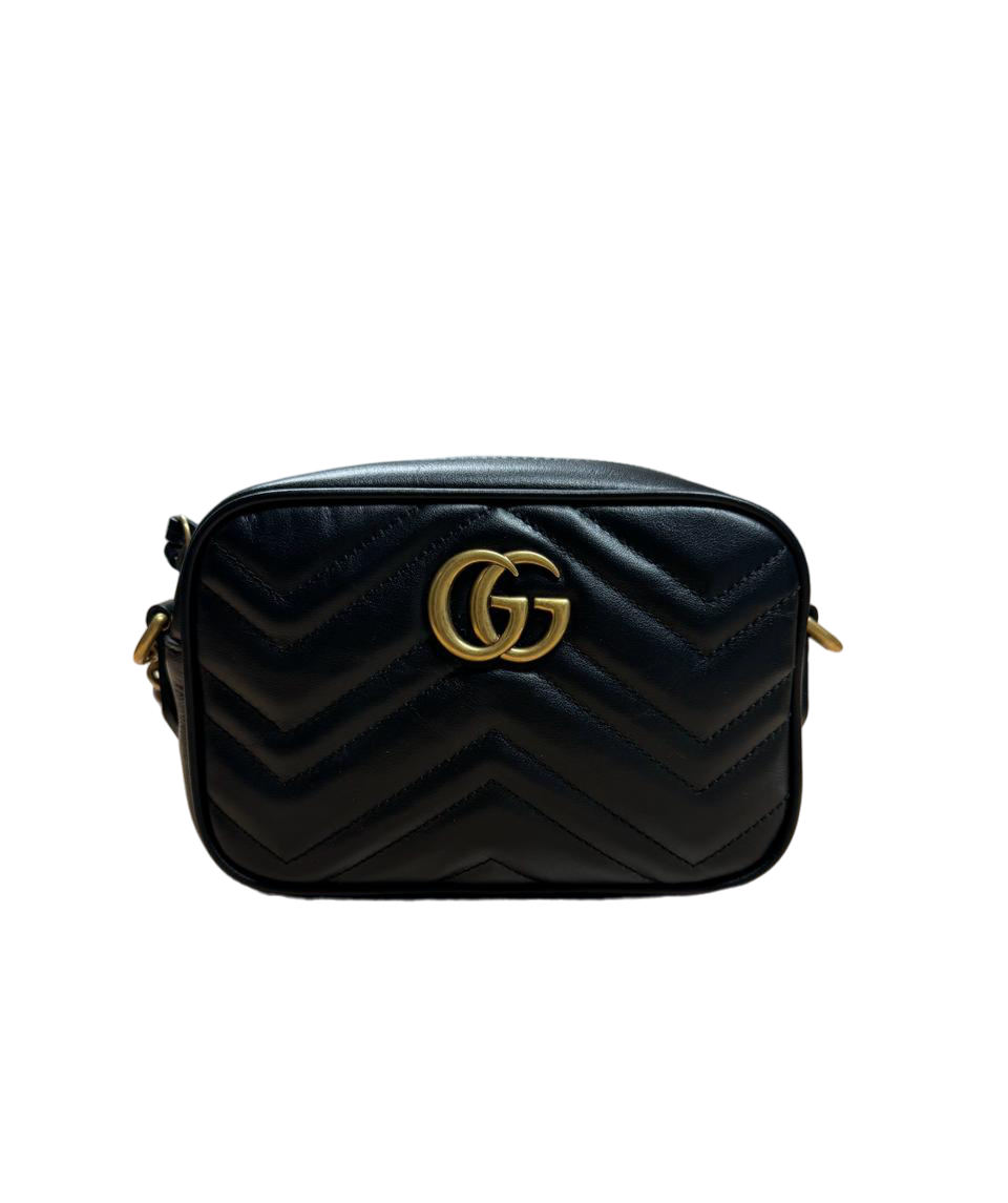 Gucci GG Marmont Small Matalassé Shoulder Bag