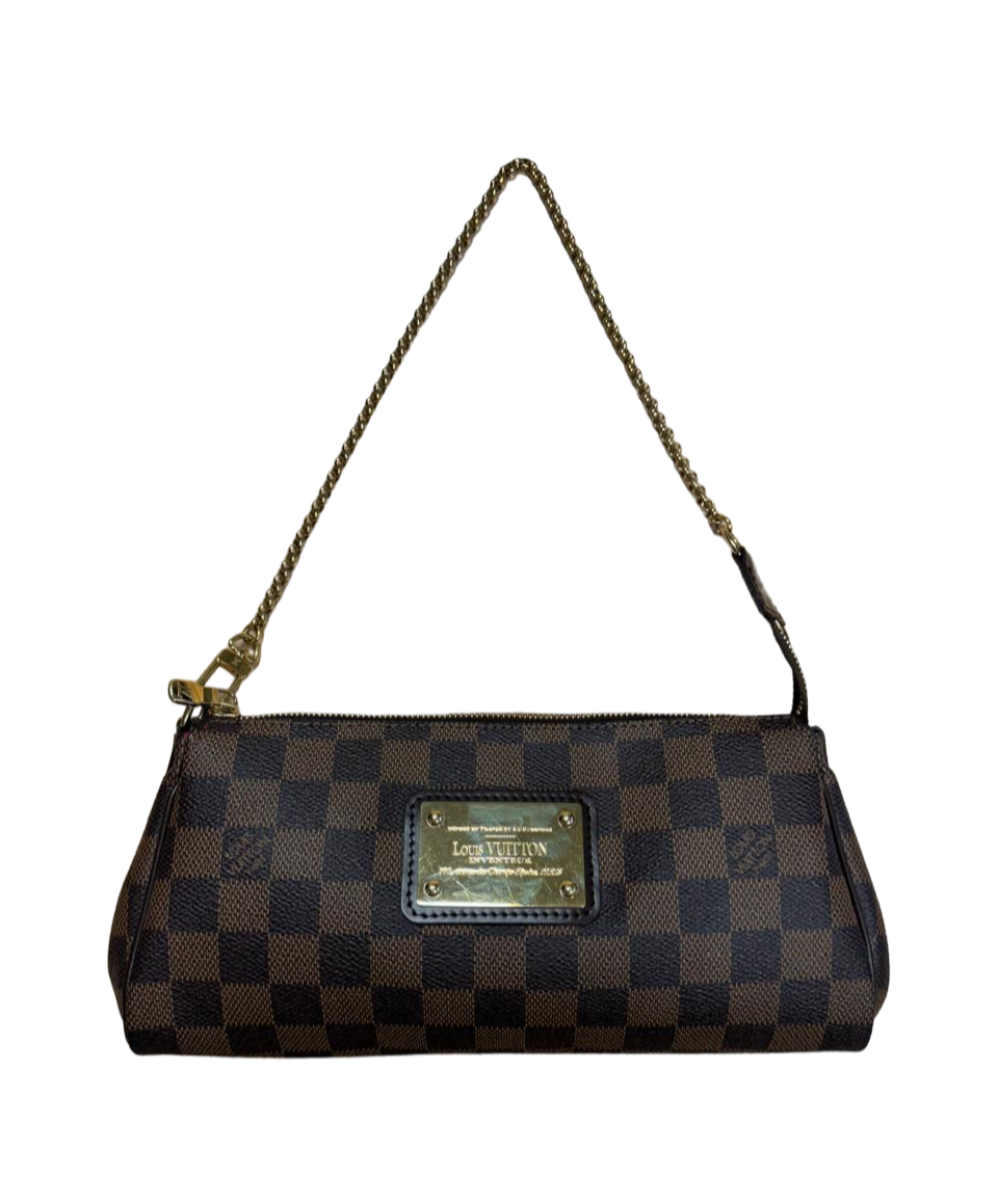 Louis Vuitton Damier Ebene Eva Clutch