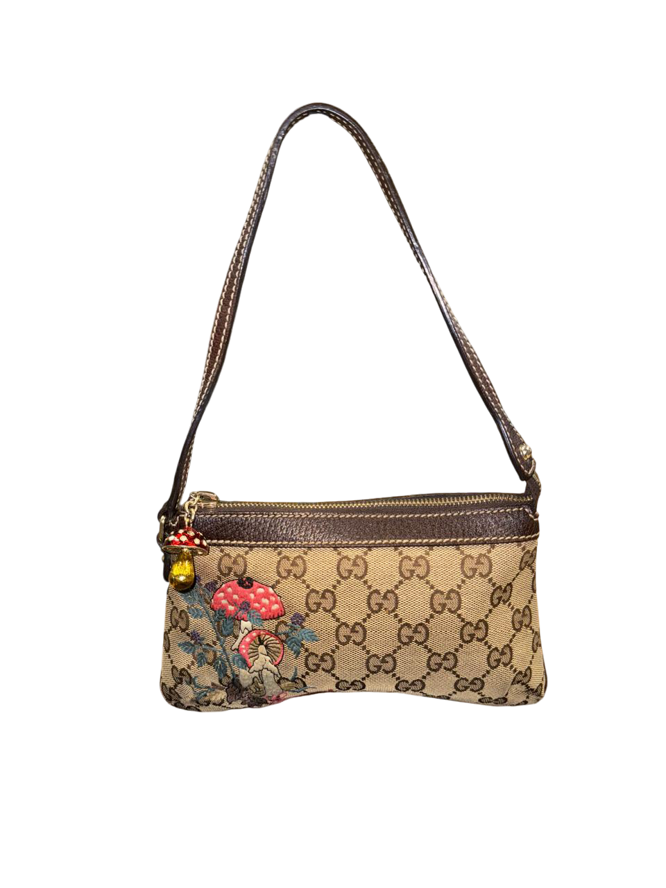 Gucci Mushroom Monogram Pochette Limited Edition