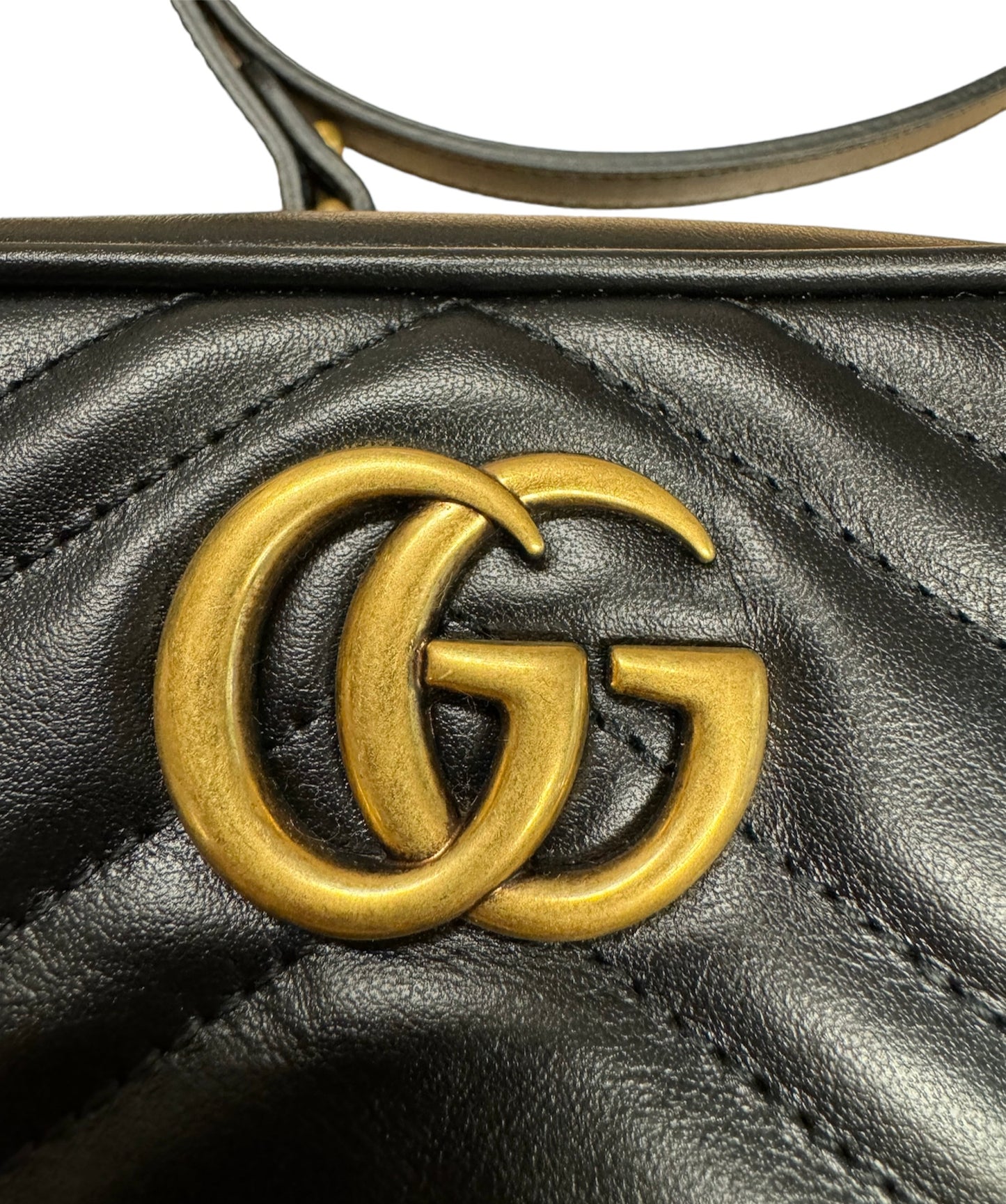 Gucci GG Marmont Small Matalassé Shoulder Bag