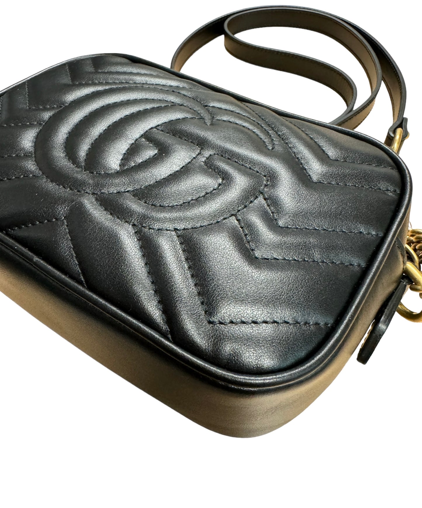 Gucci GG Marmont Small Matalassé Shoulder Bag