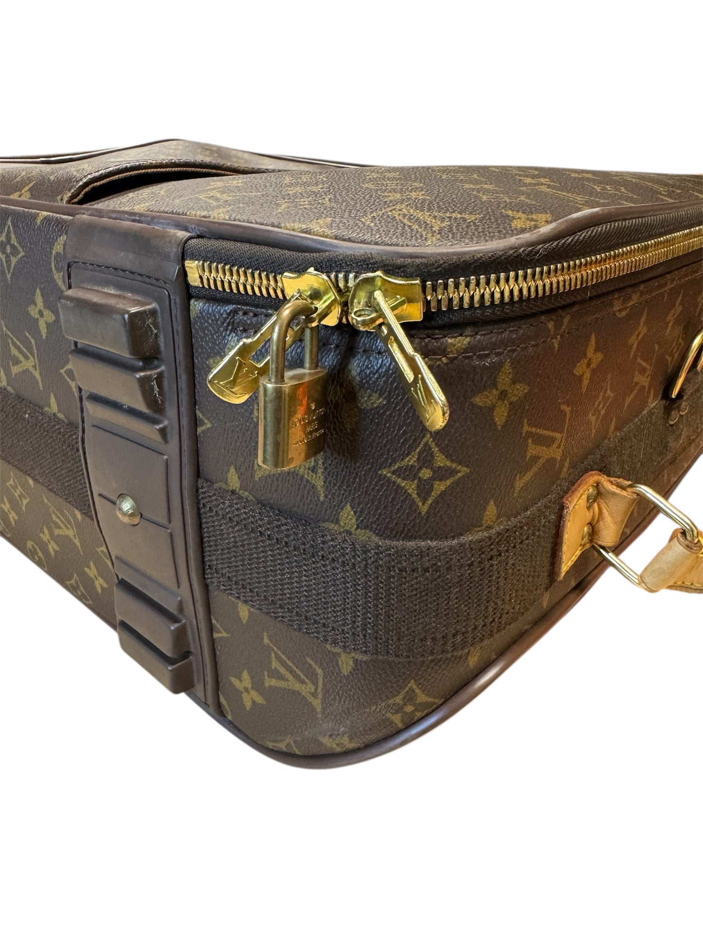 Louis Vuitton Pegase 55 Monogram canvas travel bag