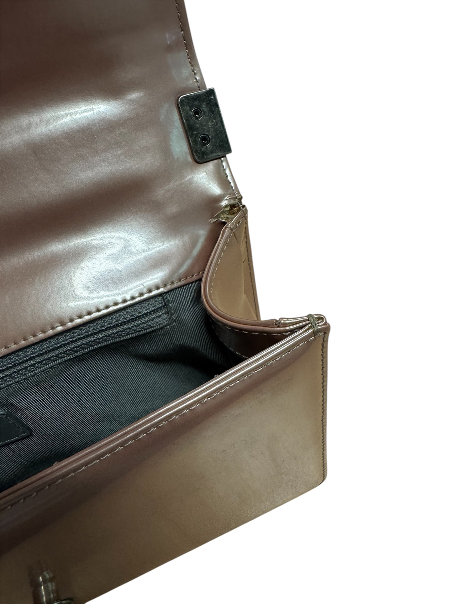 Chanel Boy Pink Glazed Calfskin