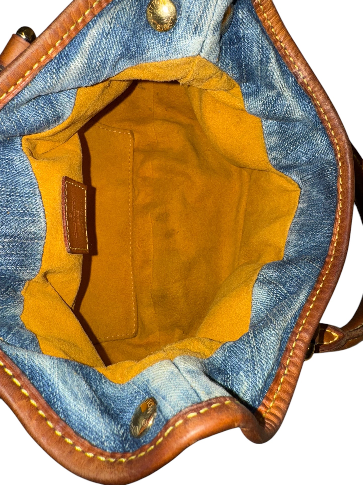 Louis Vuitton Denim Mini Pleaty