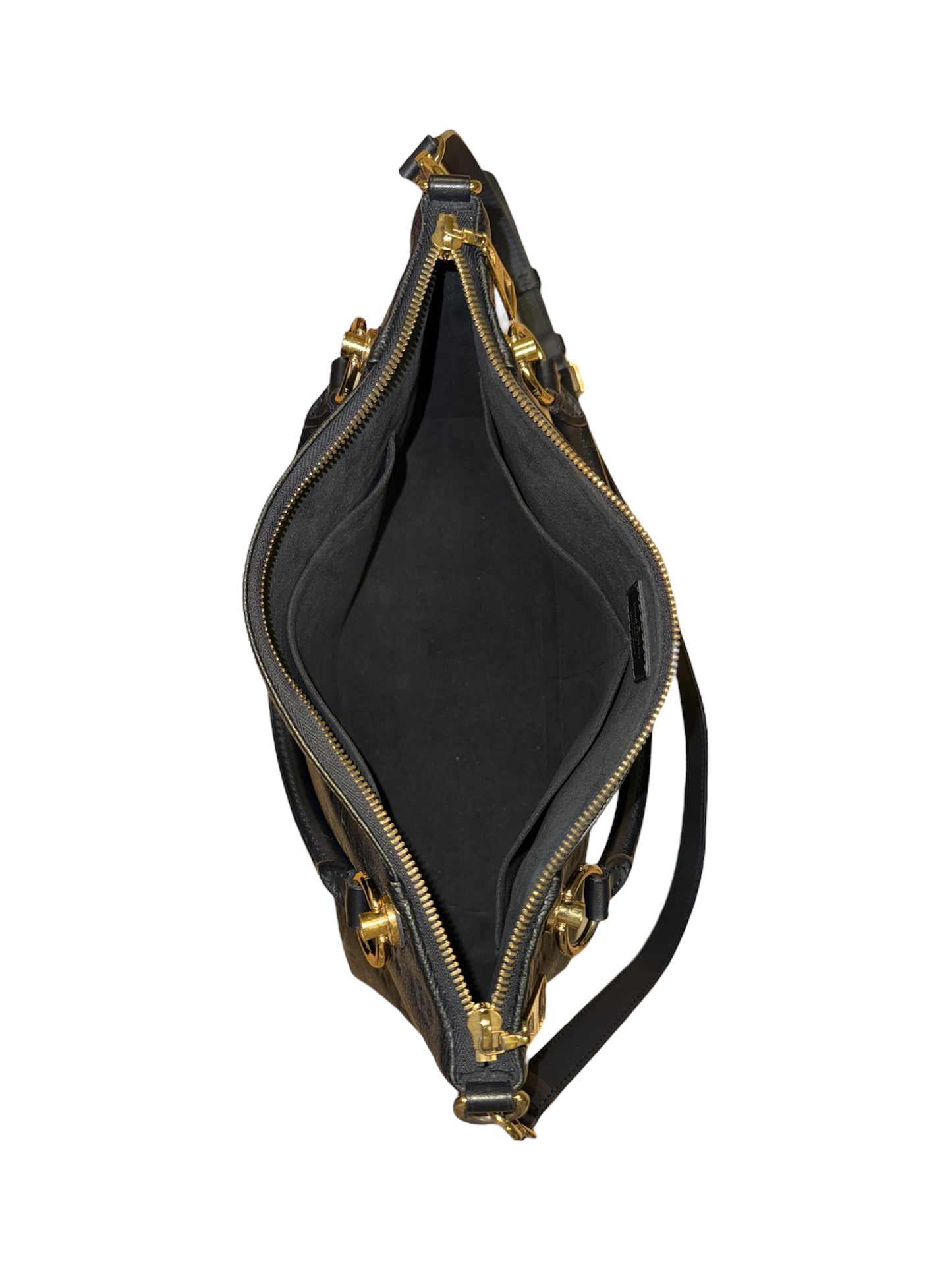 Louis Vuitton V Tote Monogram Empreinte MM Black