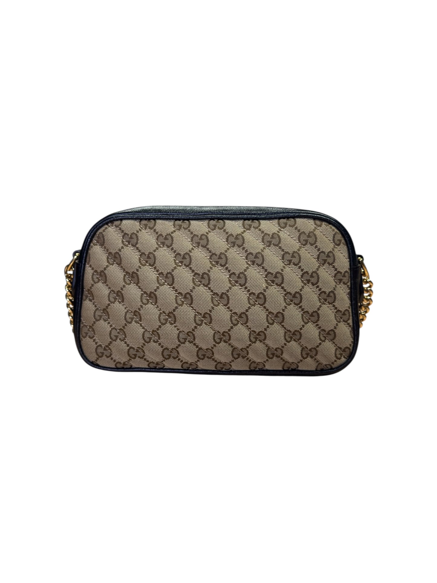 Gucci GG Canvas Marmont Small Shoulder Bag