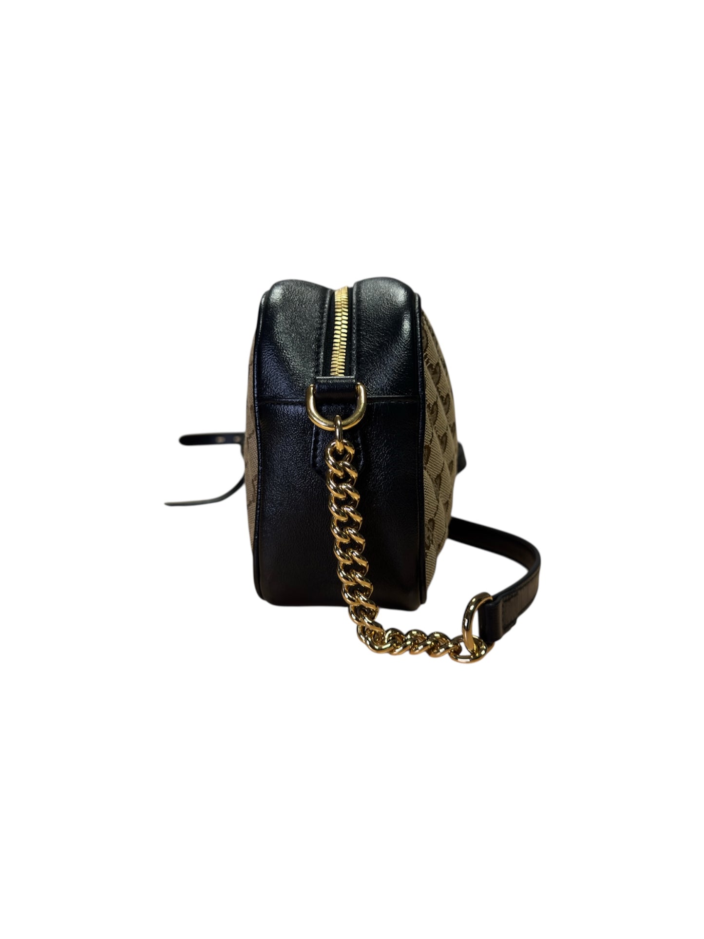Gucci GG Canvas Marmont Small Shoulder Bag
