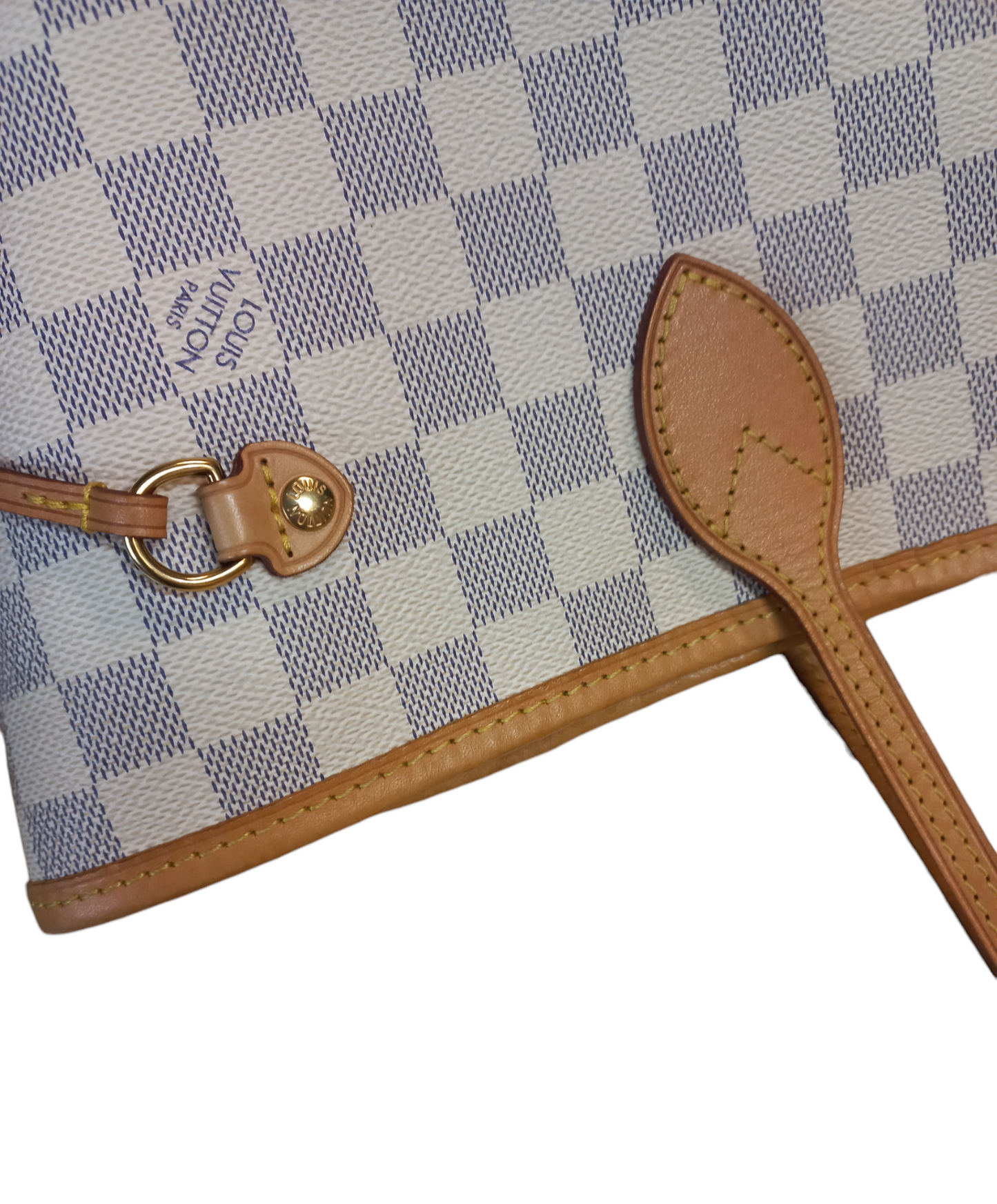Louis Vuitton Neverfull Tote Damier Azur MM