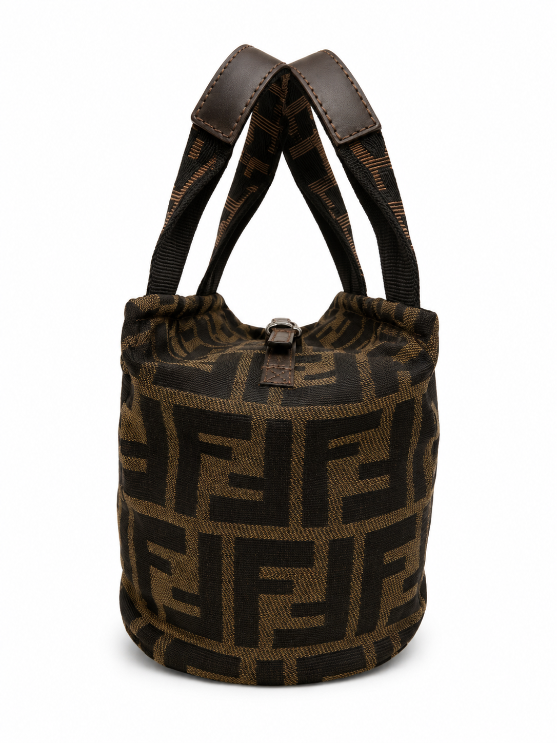 Fendi Vintage Zucca Mini Top-Handle Bag