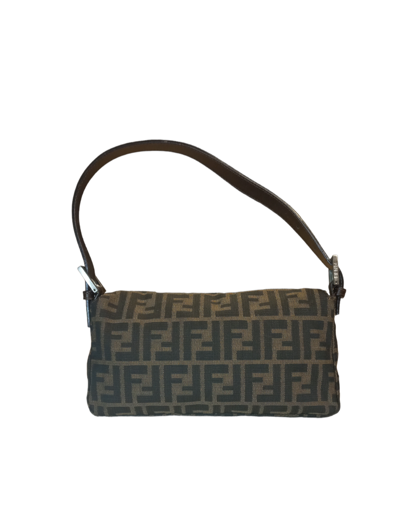 Fendi Zucca Baguette Canvas Bag Brown Mastro Luxe South Africa