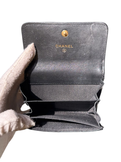 Chanel Matelasse trifold Wallet