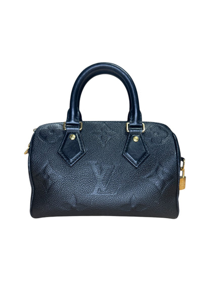 Louis Vuitton Speedy Bandouliére 20 Monogram Empreinte Leather