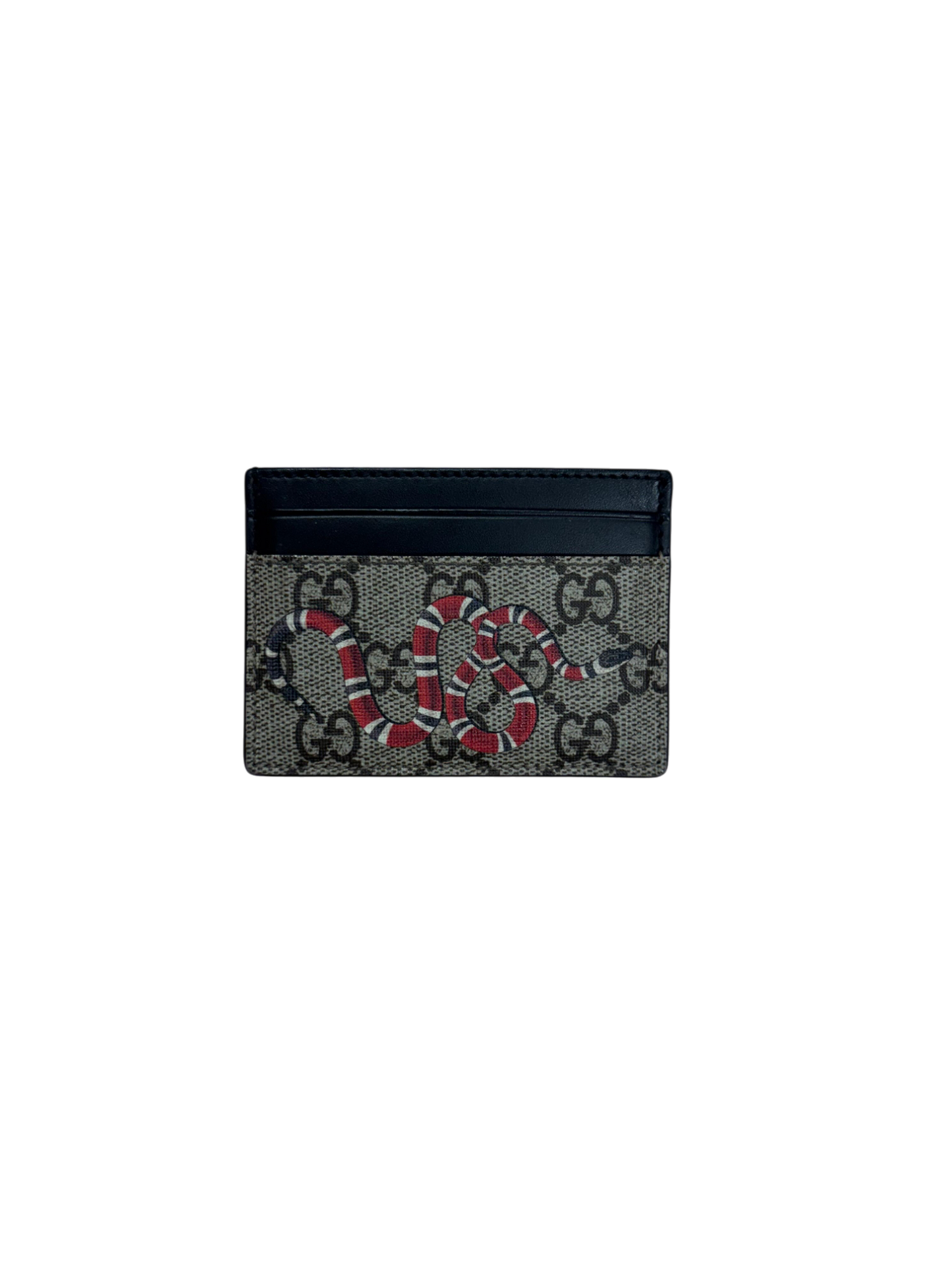 Gucci Kingsnake Print Cardholder