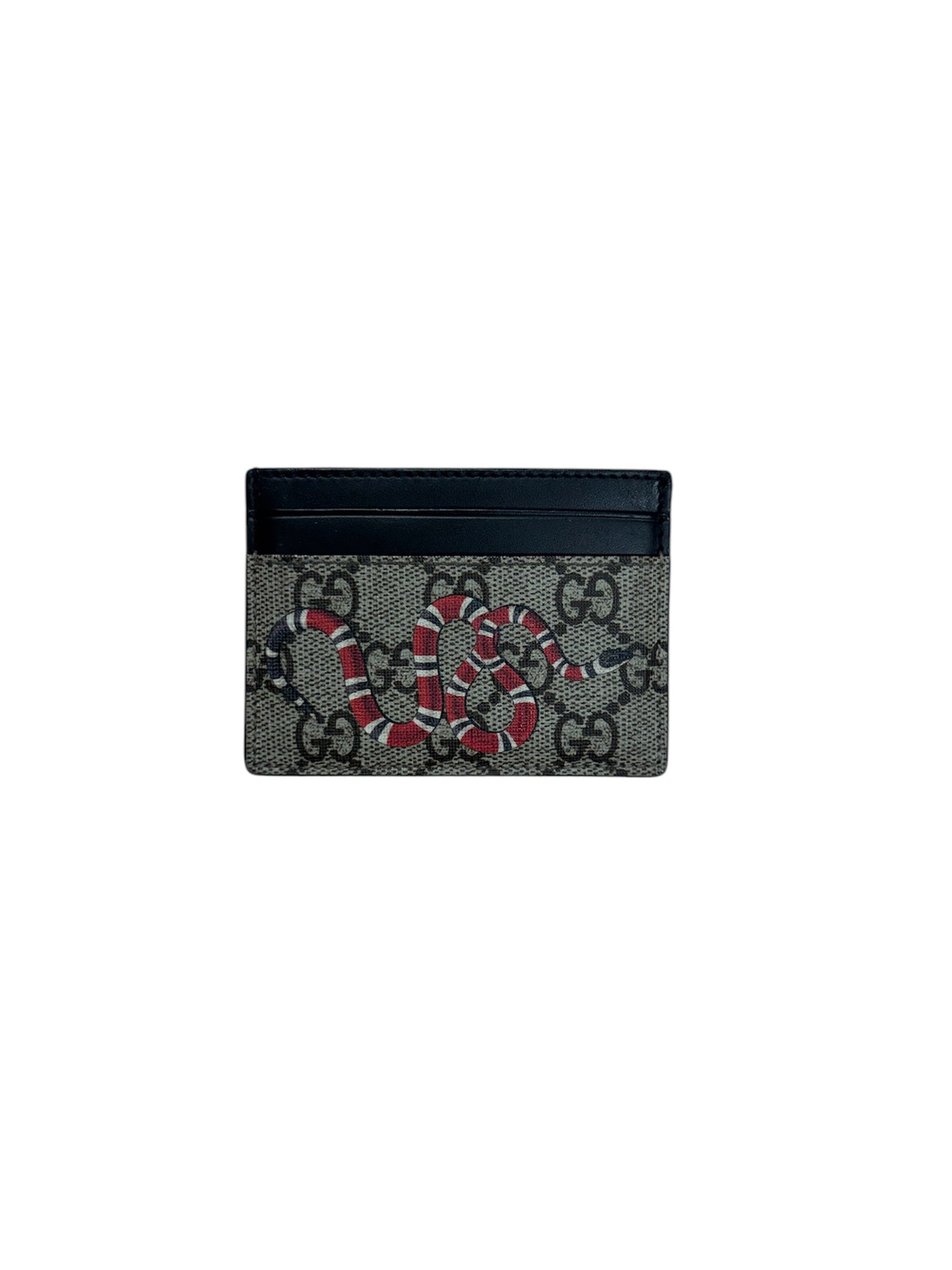 Gucci Kingsnake Print Cardholder