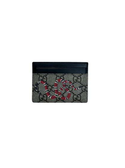 Gucci Kingsnake Print Cardholder