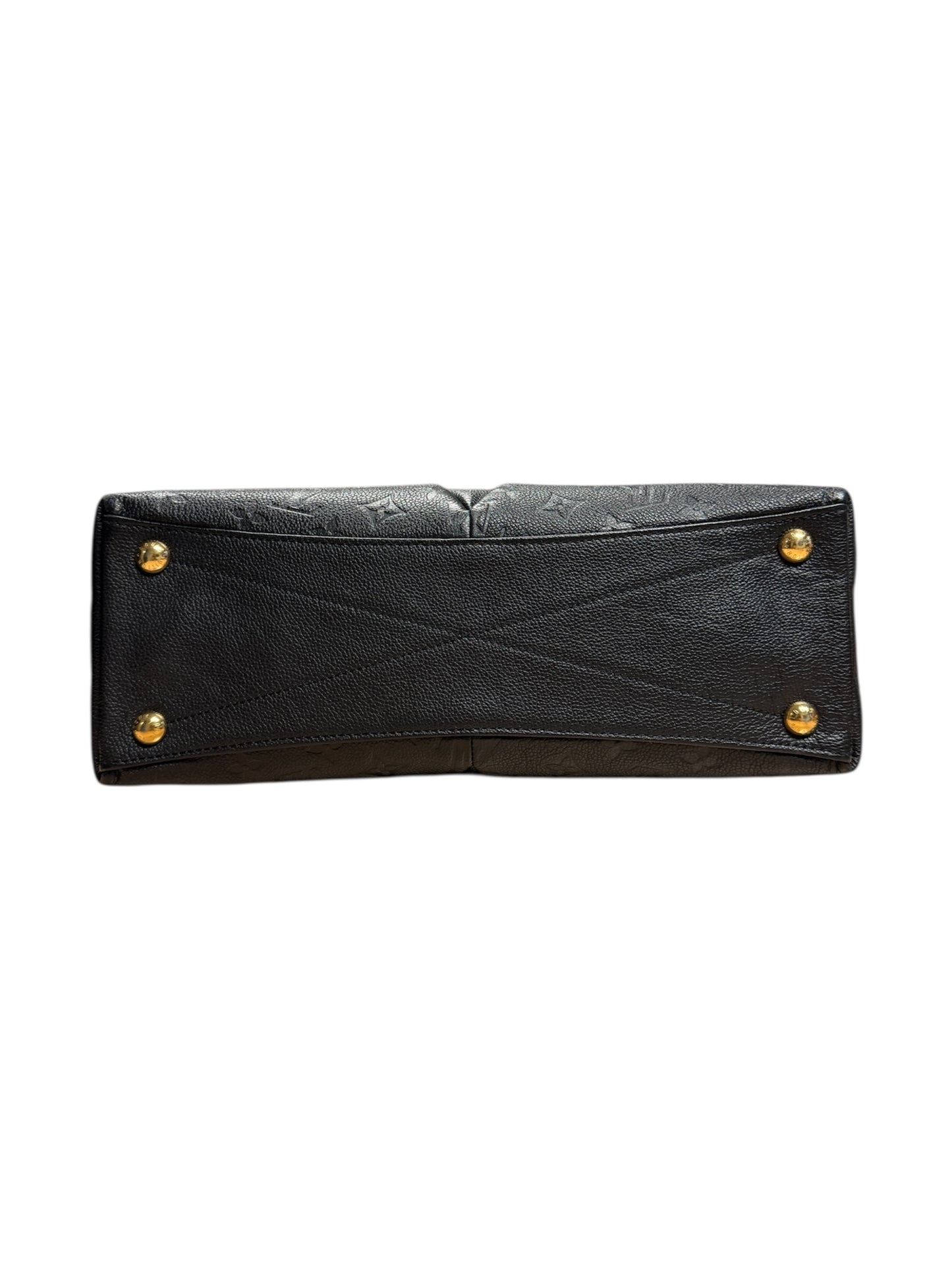 Louis Vuitton V Tote Monogram Empreinte MM Black
