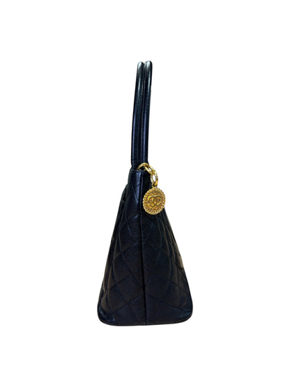 Chanel Caviar Medallion Tote Bag