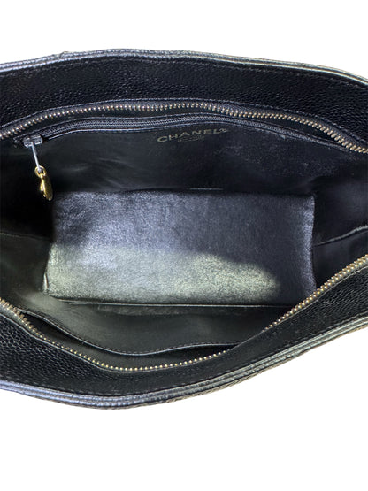 Chanel Caviar Medallion Tote Bag