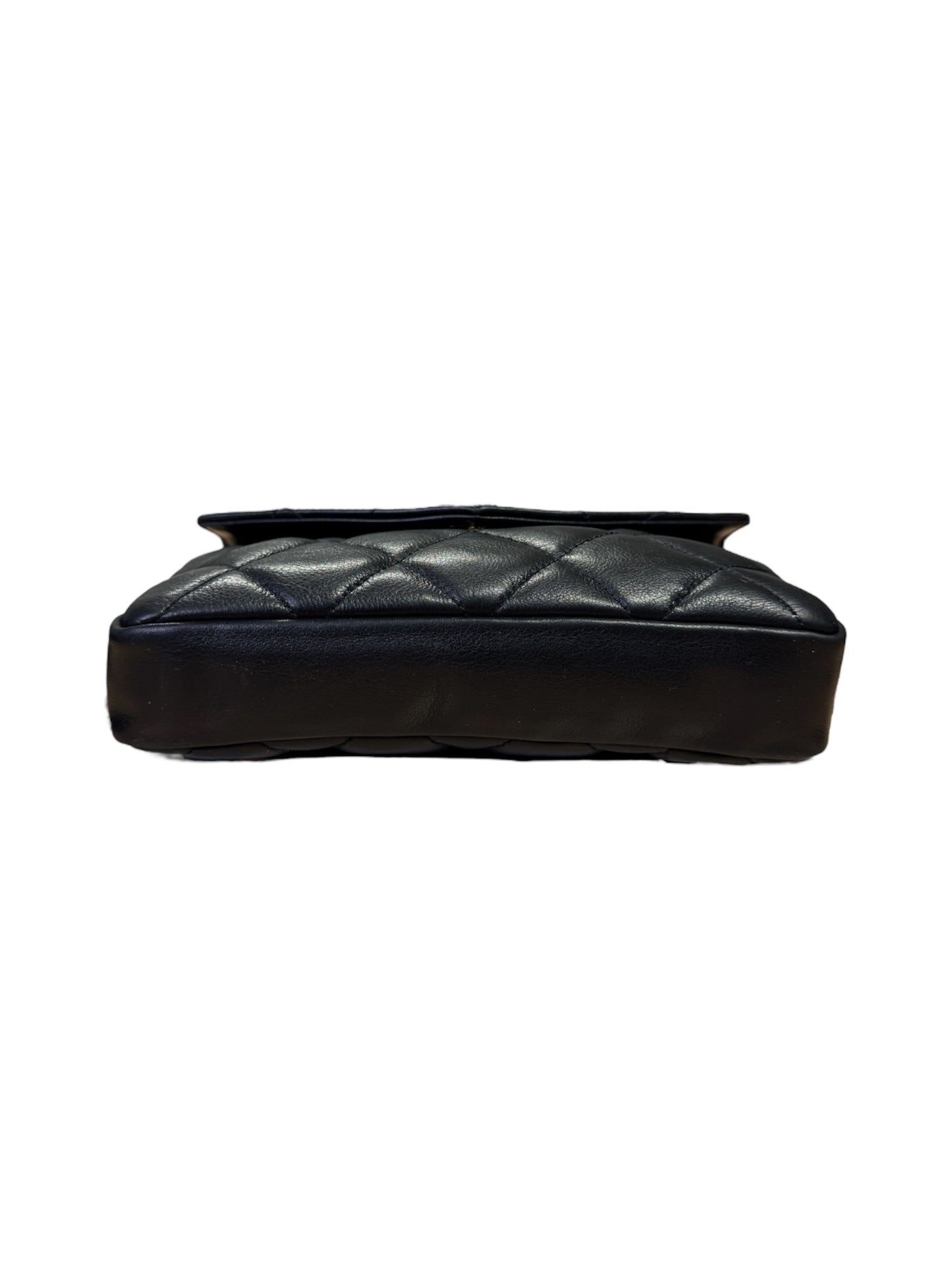 Chanel Matelasse Lamb Skin Belt Bag