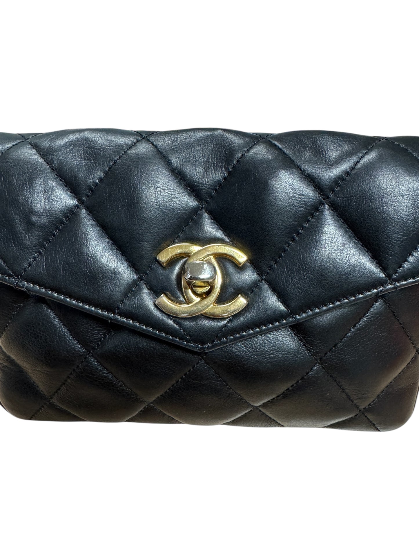 Chanel Matelasse Lamb Skin Belt Bag