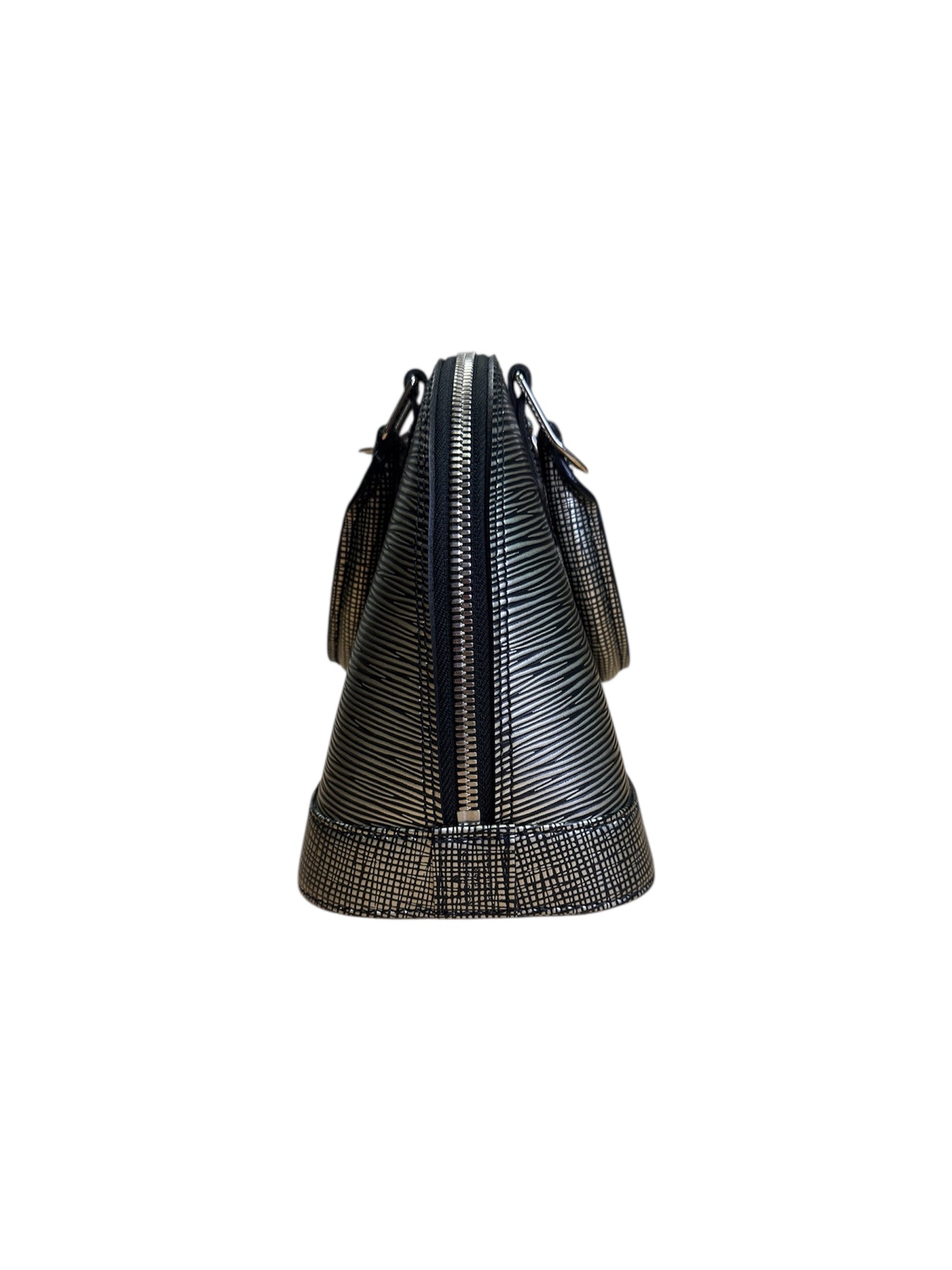 Louis Vuittion Metallic Silver Epi Alma BB