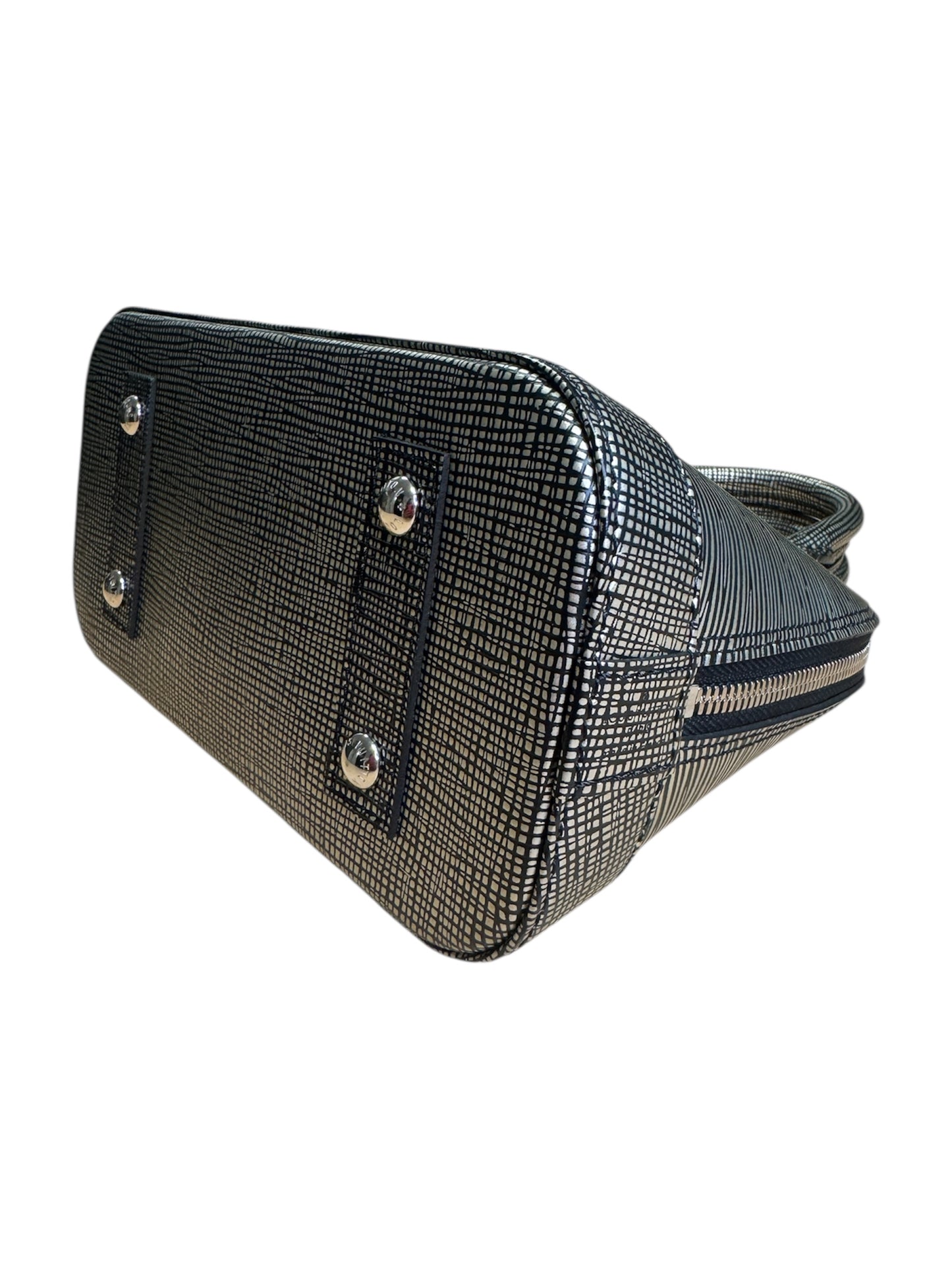 Louis Vuittion Metallic Silver Epi Alma BB