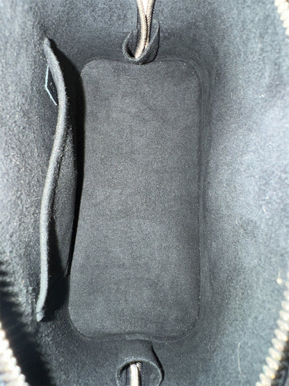 Louis Vuittion Metallic Silver Epi Alma BB