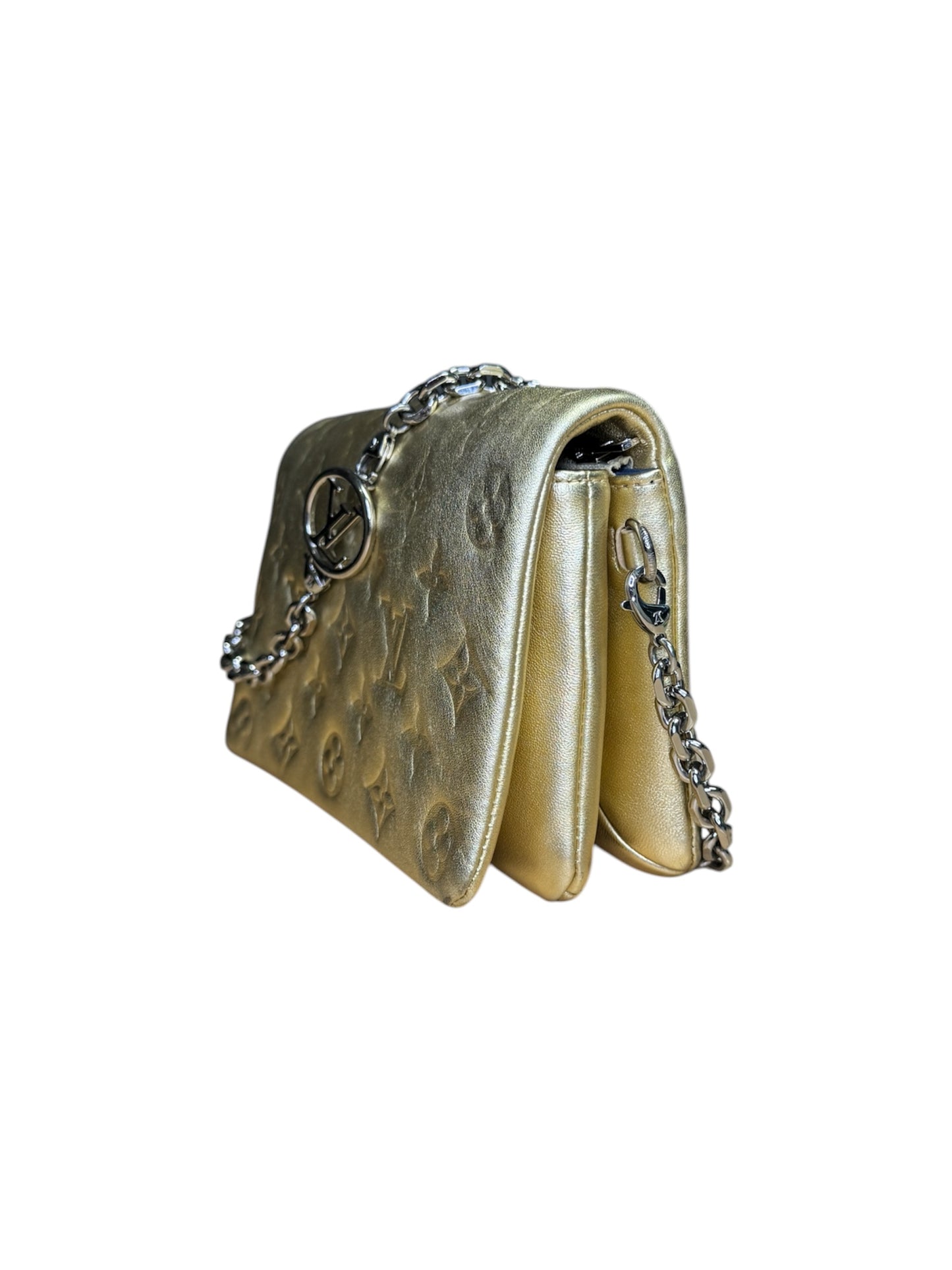 Louis Vuitton Pochette Coussin Metallic Gold