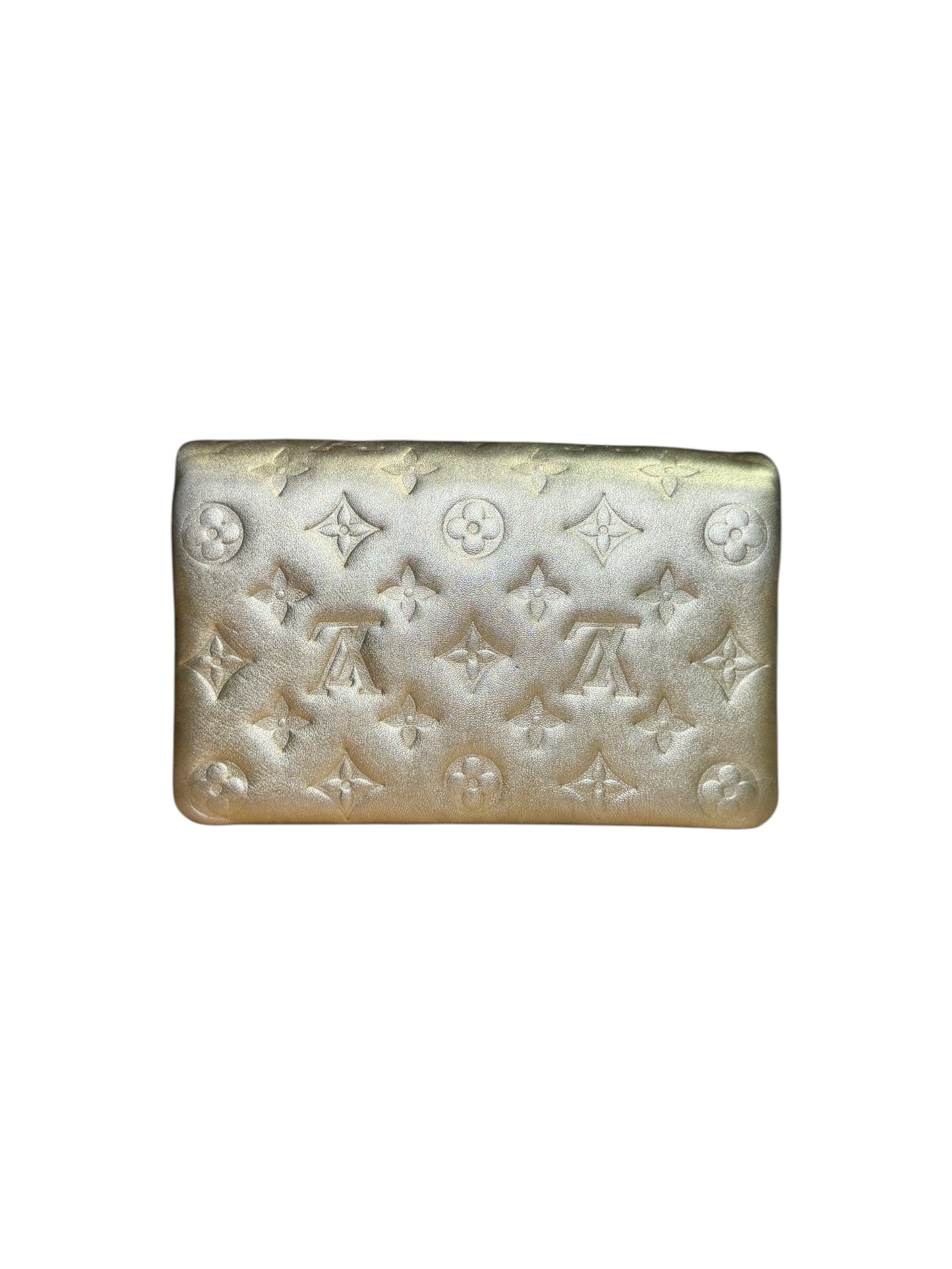 Louis Vuitton Pochette Coussin Metallic Gold