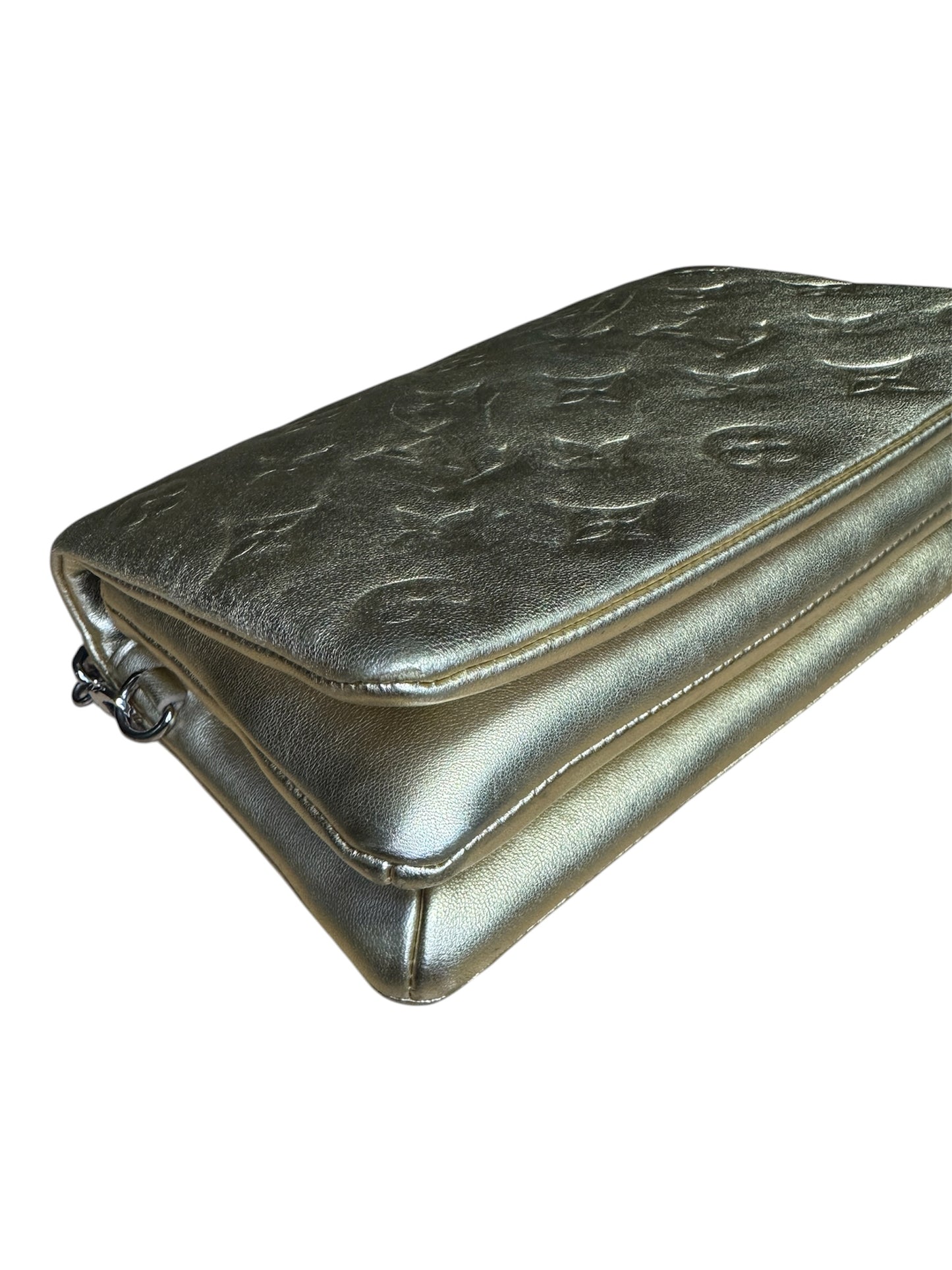 Louis Vuitton Pochette Coussin Metallic Gold