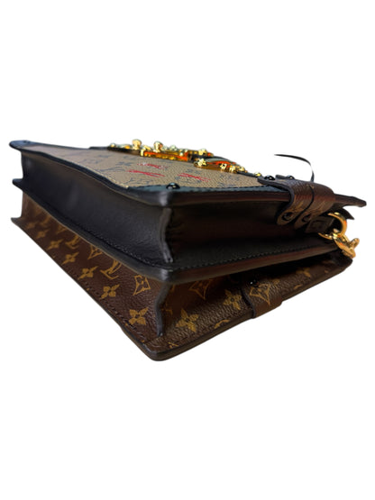 Louis Vuitton Reverse Monogram Clutch Trunk
