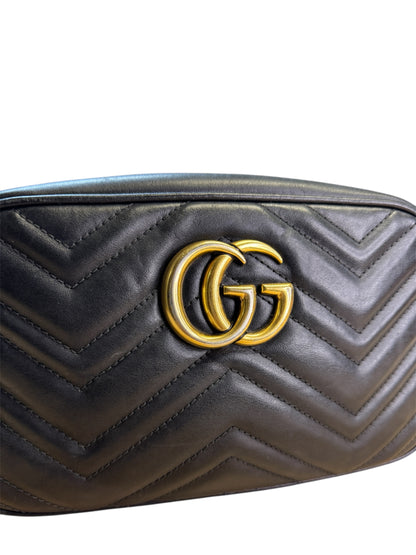 Gucci GG Marmont Small Matelassé Shoulder Bag