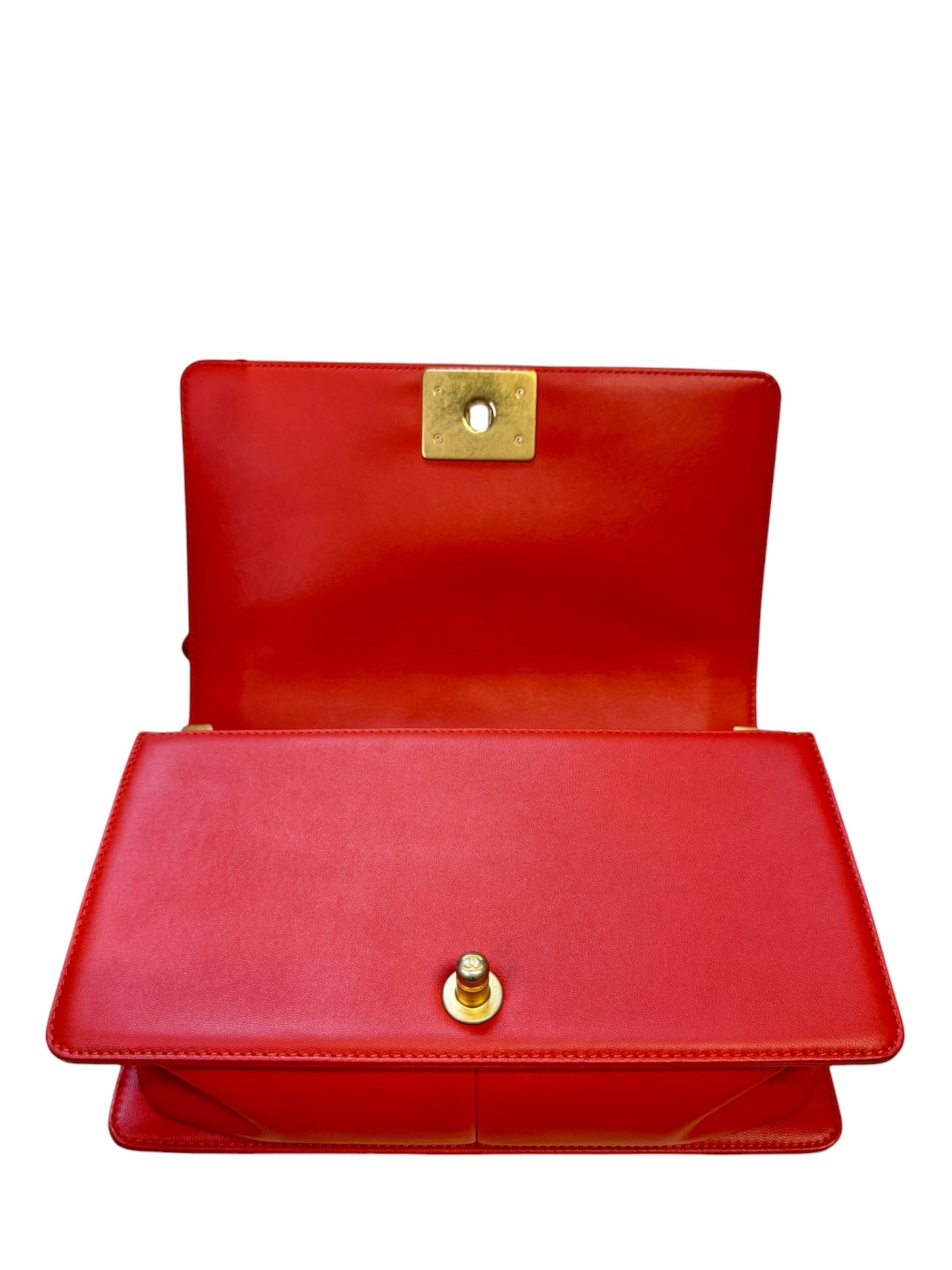 Chanel Boy Bag 25 Burnt Orange