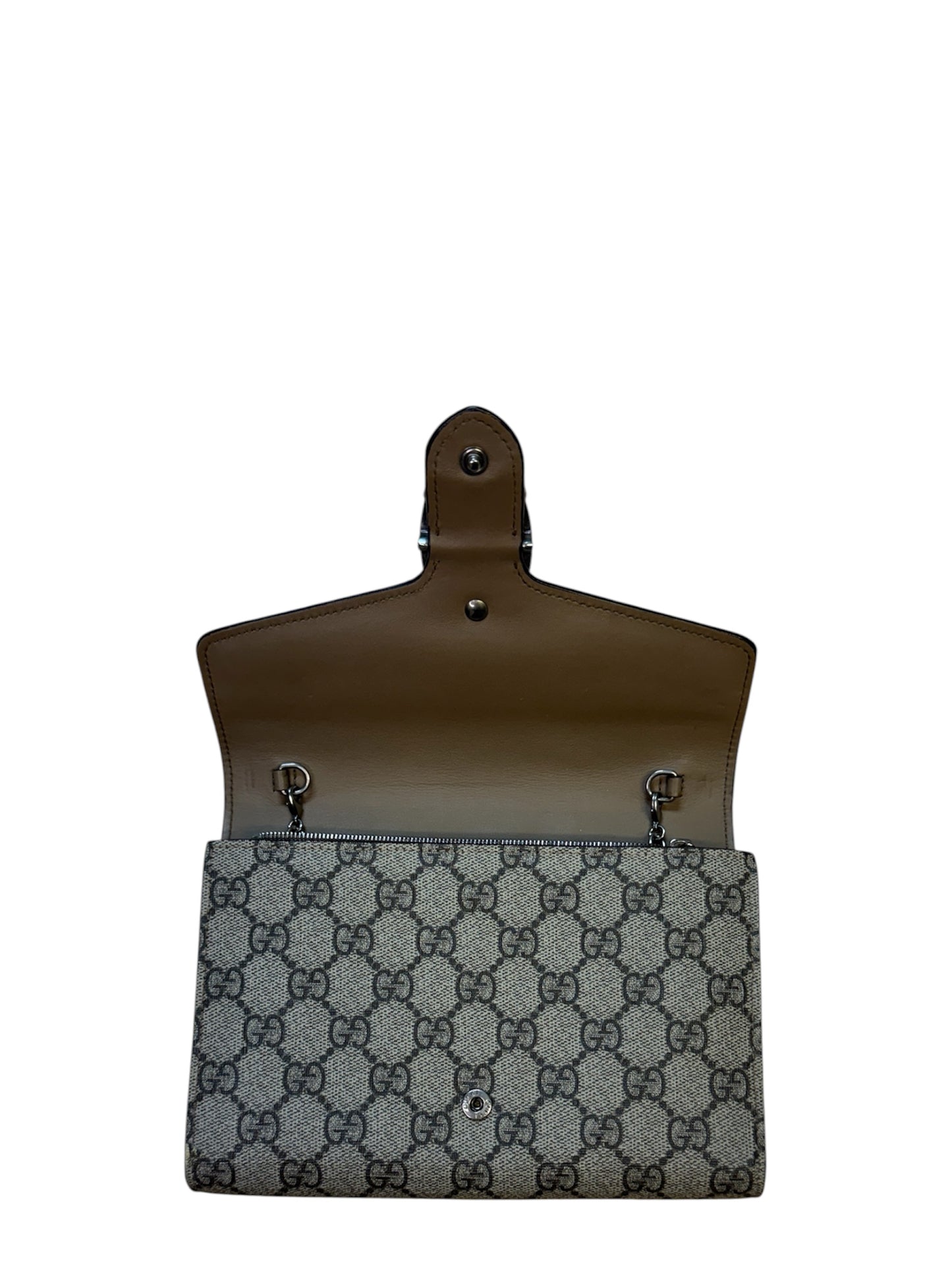 Gucci GG Supreme Dionysus Wallet On Chain