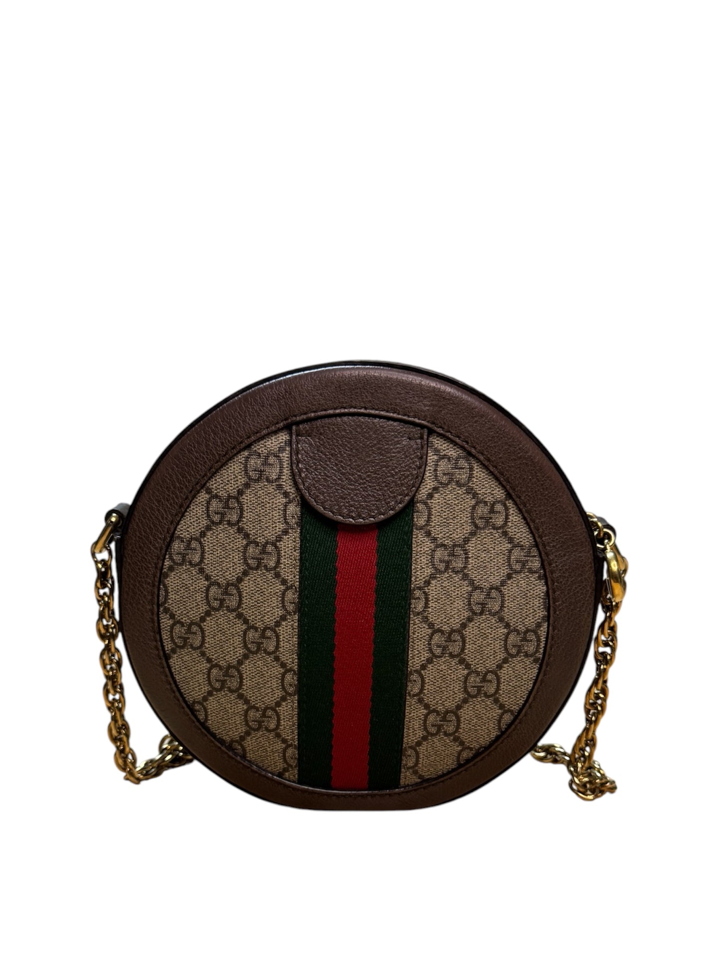 Gucci Ophidia Mini Round Shoulder Bag