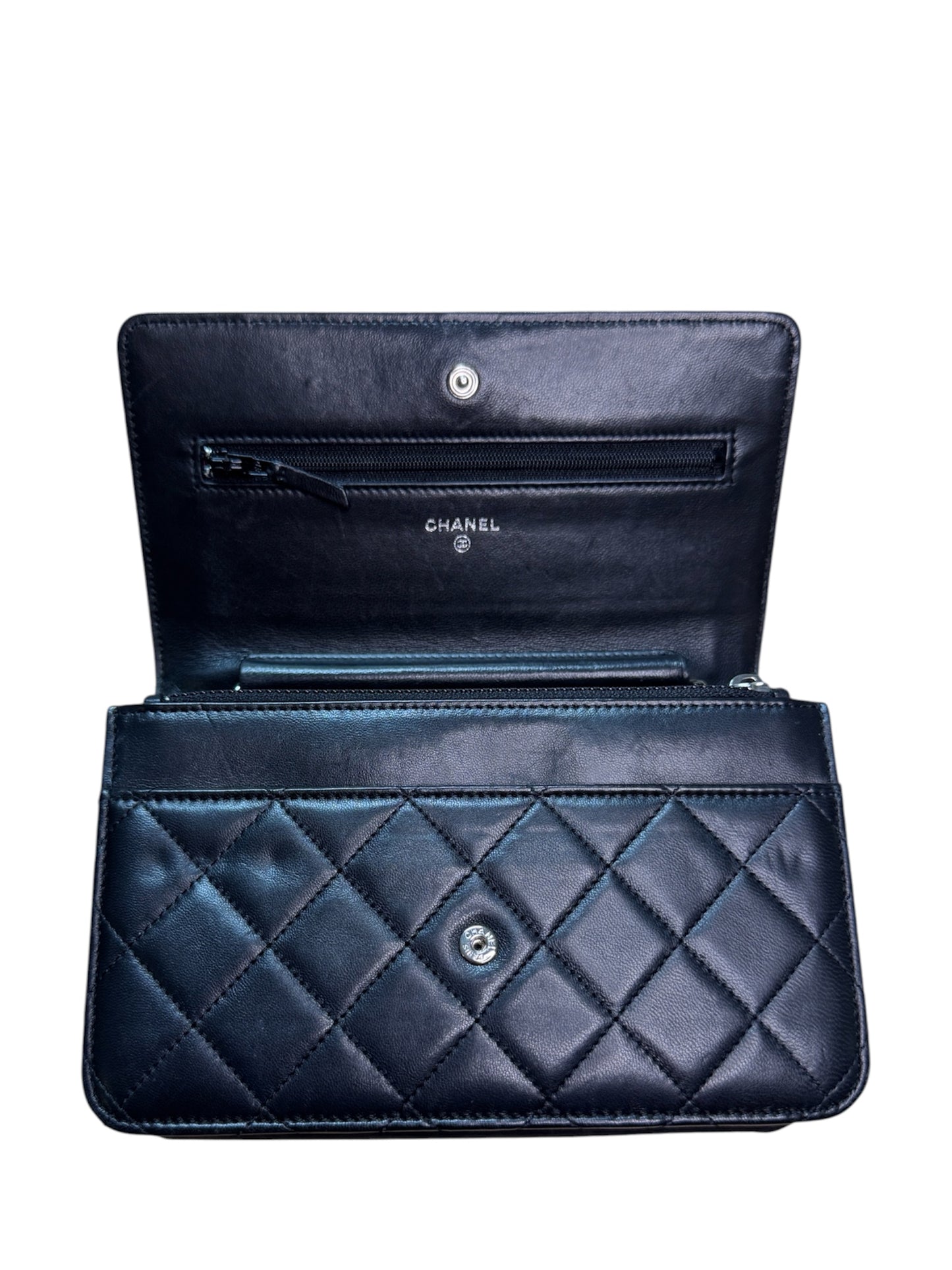 Chanel Lambskin Wallet on Chain