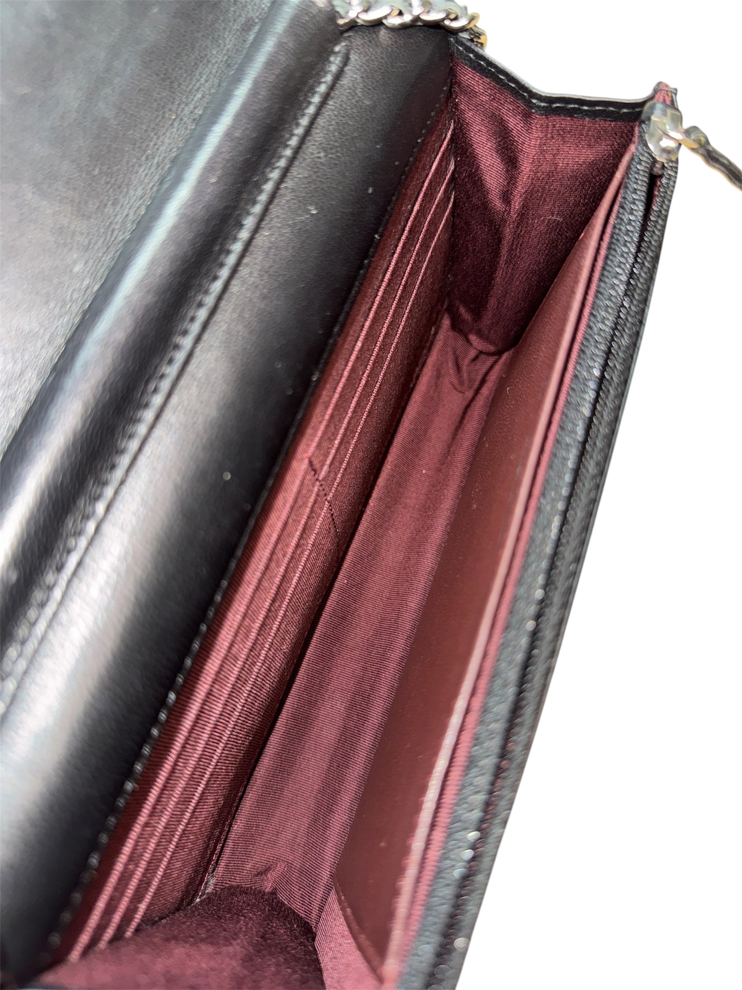 Chanel Lambskin Wallet on Chain
