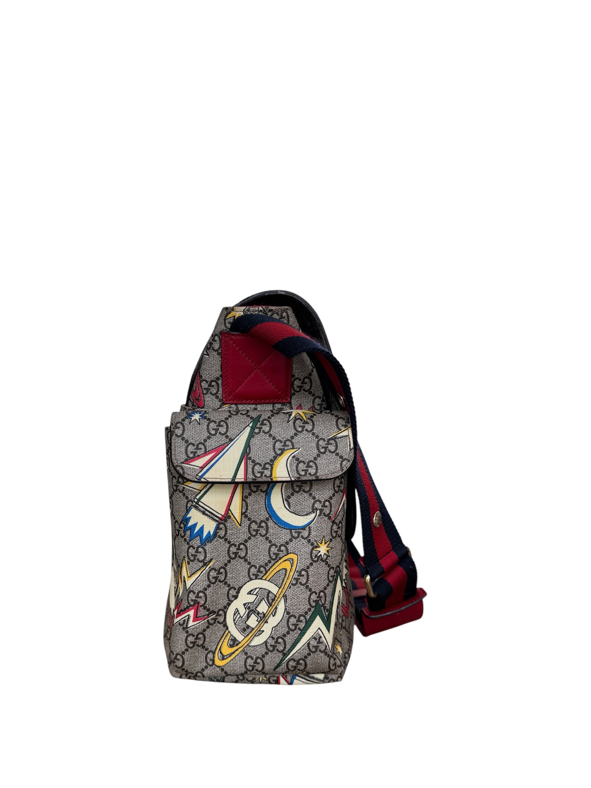 Gucci GG Supreme Space Diaper Bag