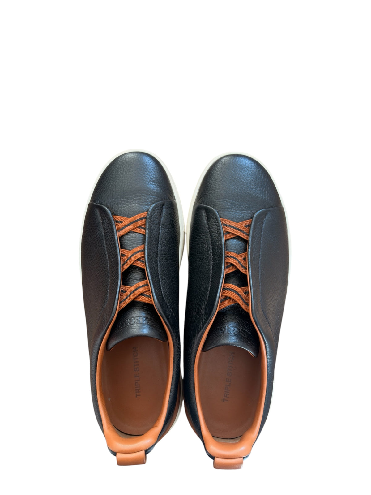 Zegna Leather Sneakers