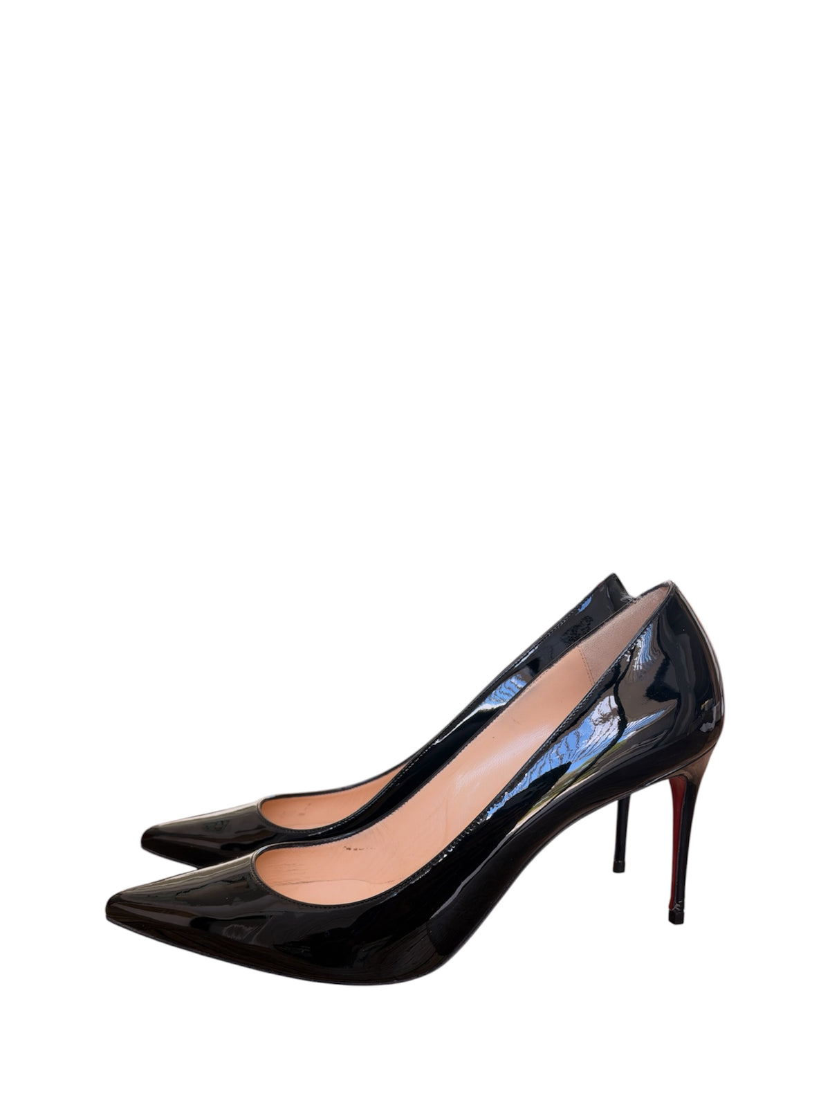Christian Louboutin Kate Patent Leather Pumps Black