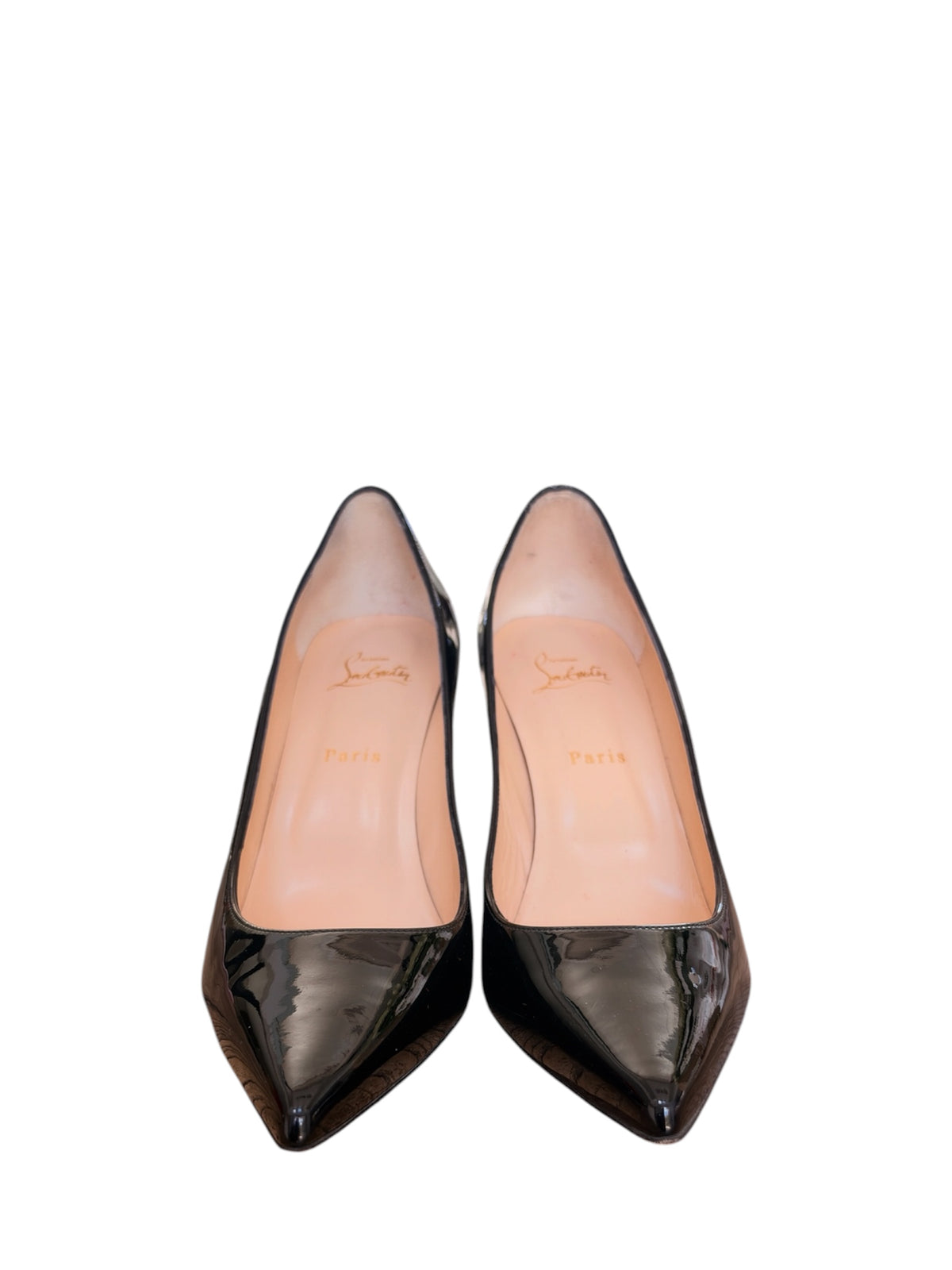 Christian Louboutin Kate Patent Leather Pumps Black