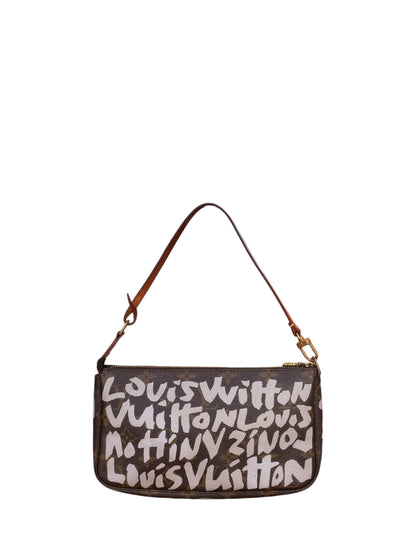 Louis Vuitton Monogram Graffiti Pochette Accessoires
